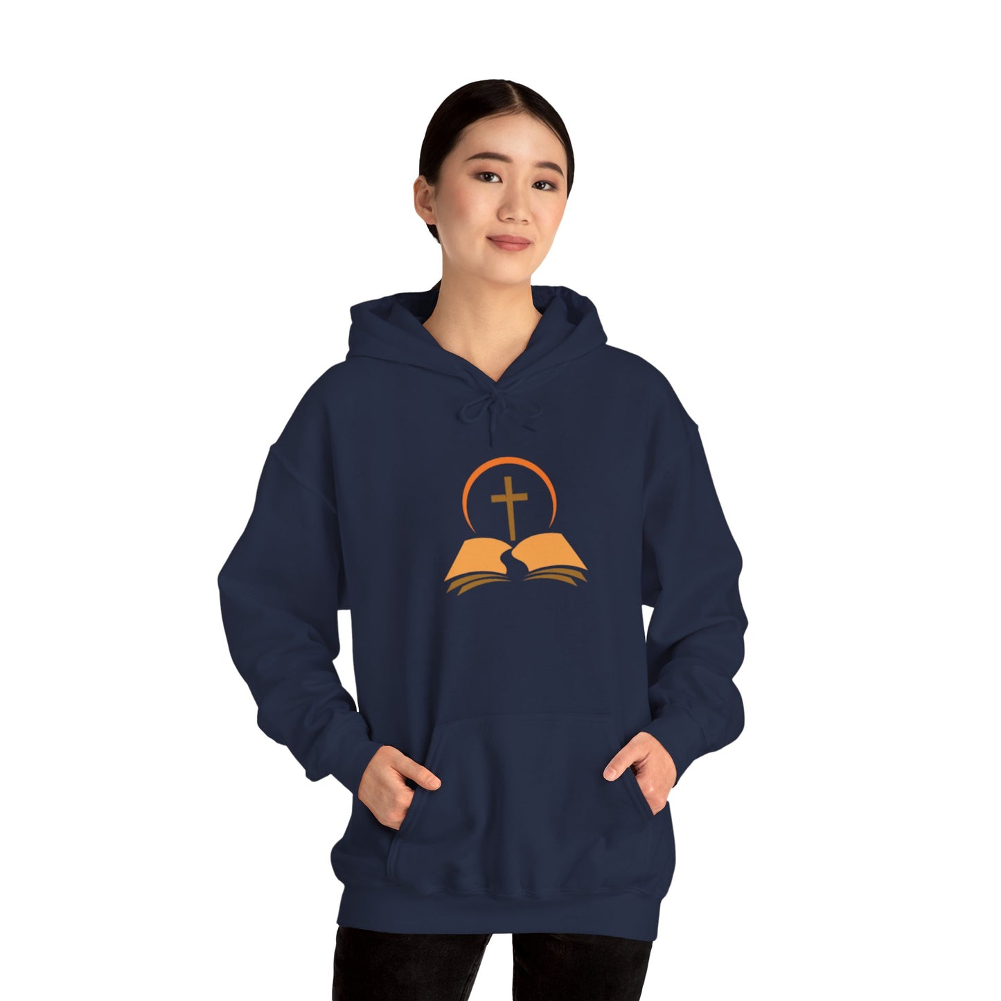 Faith-Inspired Bible Cross Sweatshirt