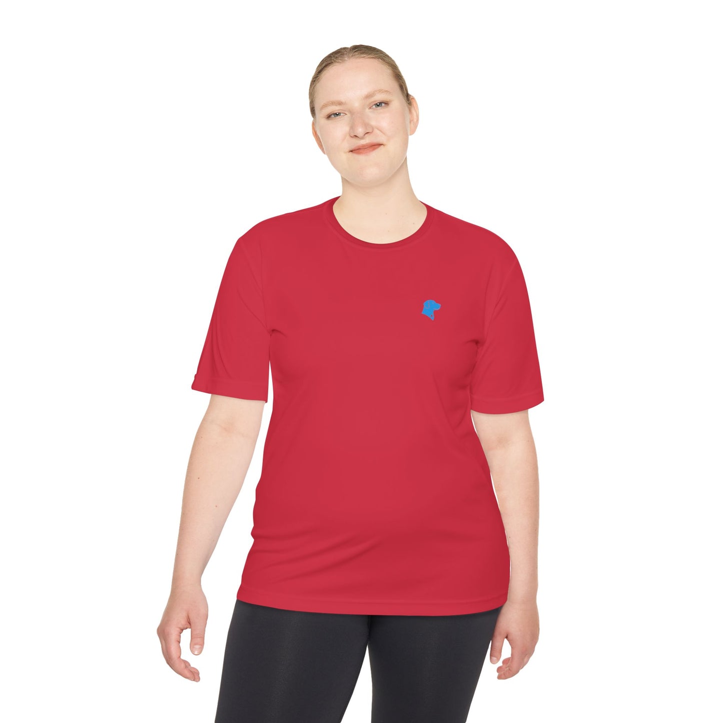 BlueMark Athletic Moisture Wicking T-Shirt (Blue Logo)