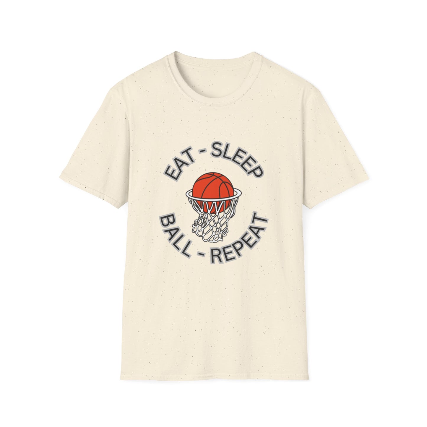 Basketball Eat Sleep Ball Repeat T-Shirt