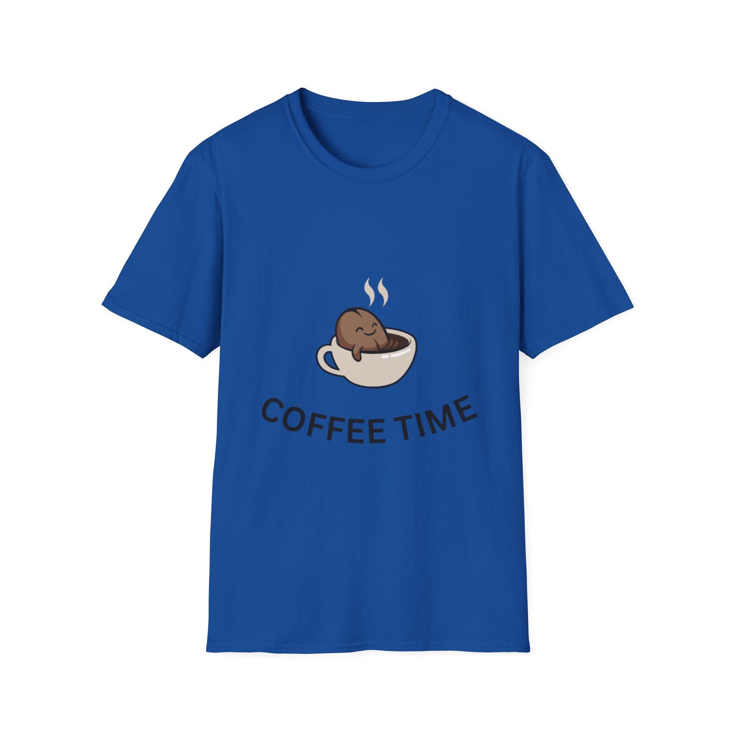 Coffee Time Cute Smiling Cup T-Shirt