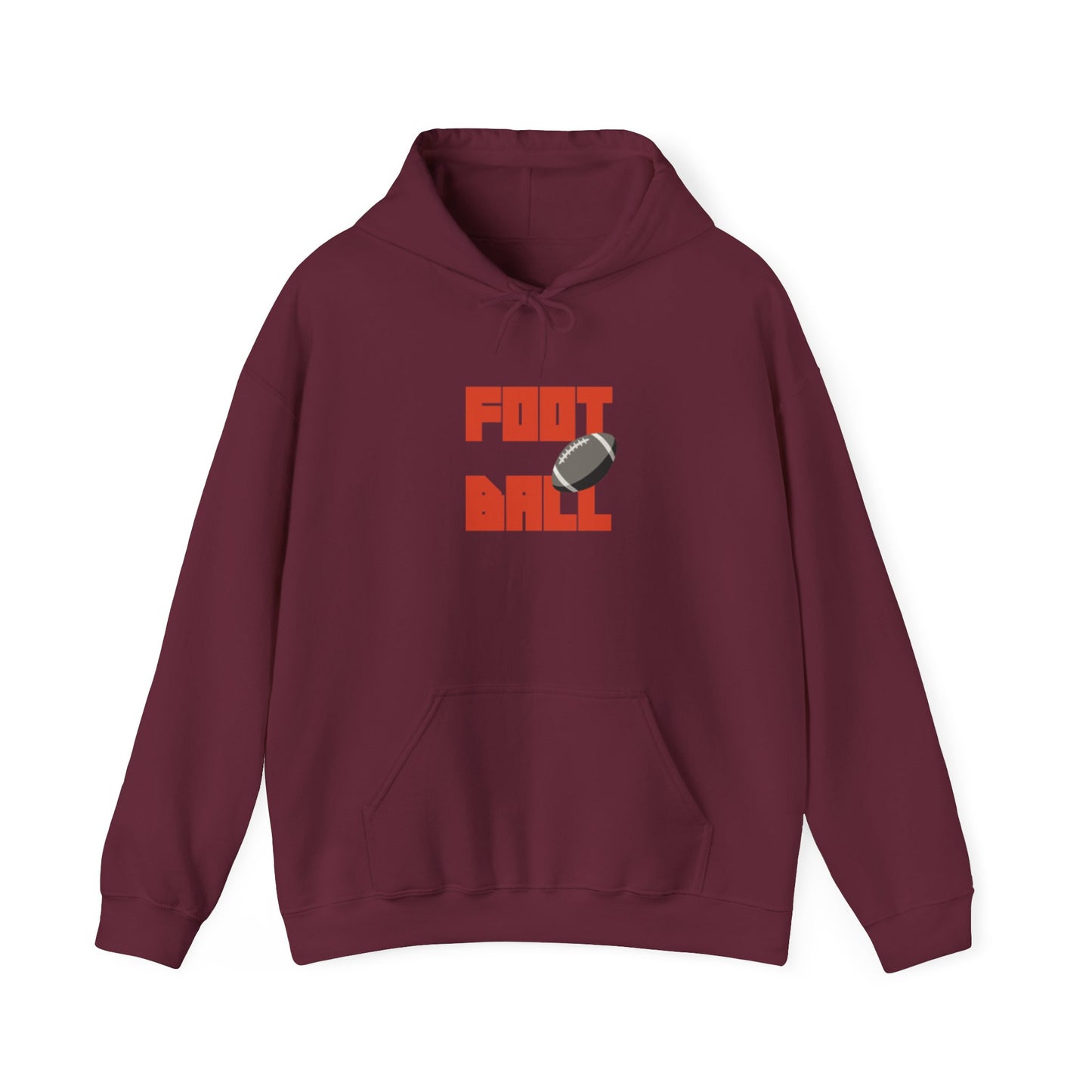 Football Bold Block Lettering Sweatshirt
