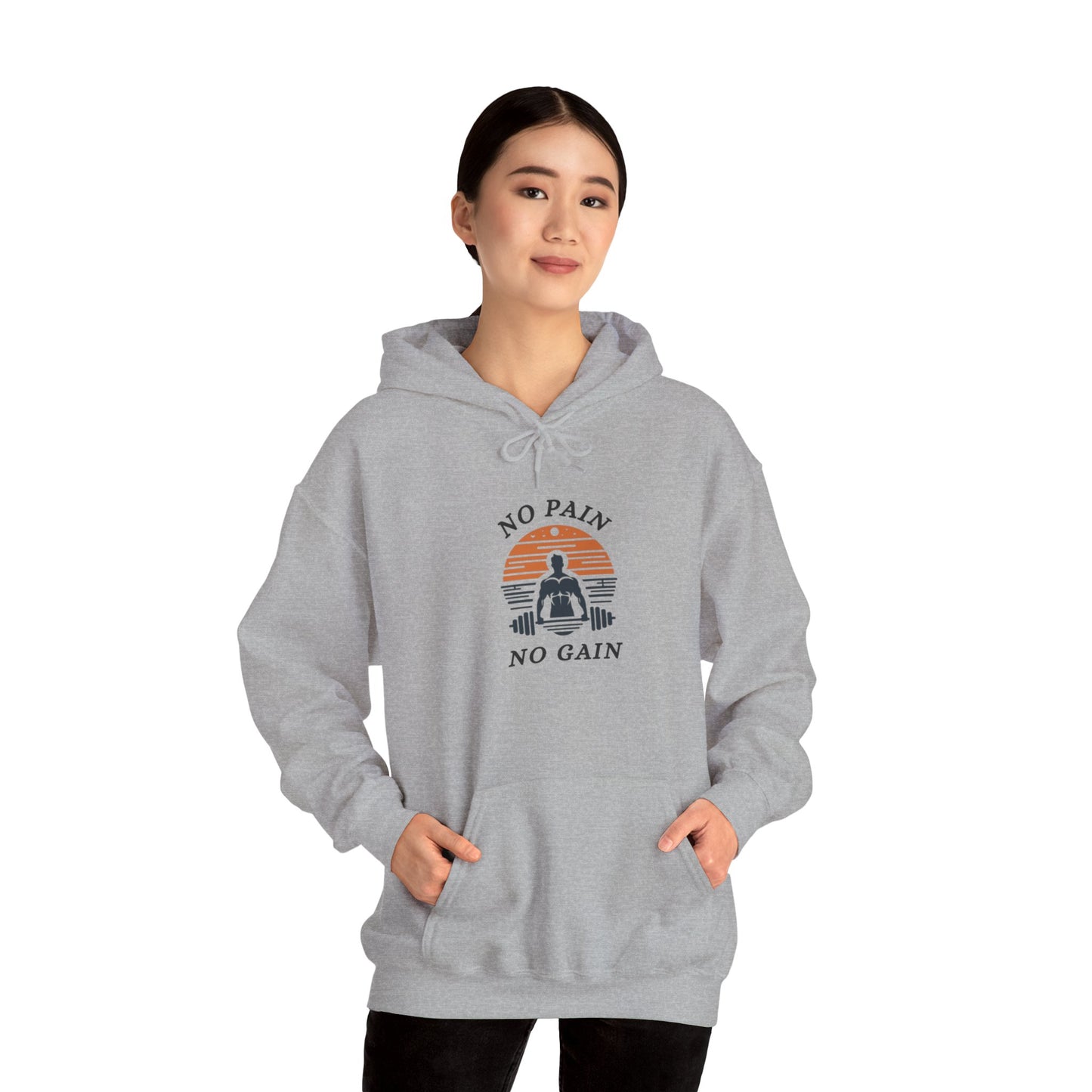 No Pain No Gain Motivational Sweatshirt