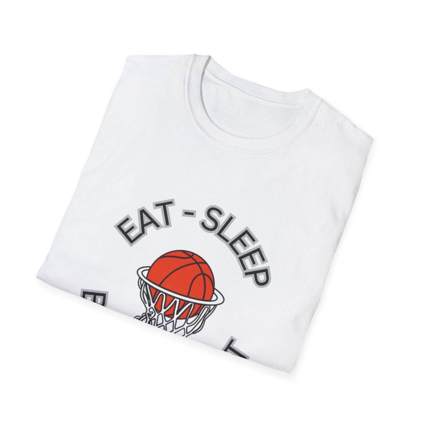 Basketball Eat Sleep Ball Repeat T-Shirt