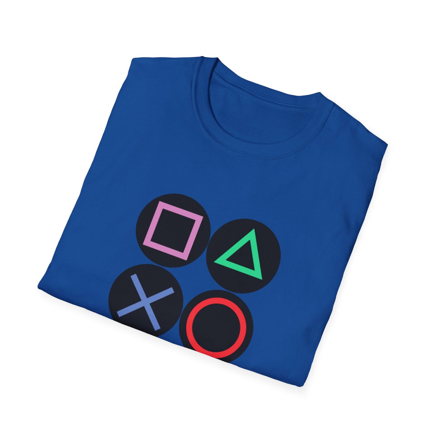 Play Station Buttons Gaming T-Shirt