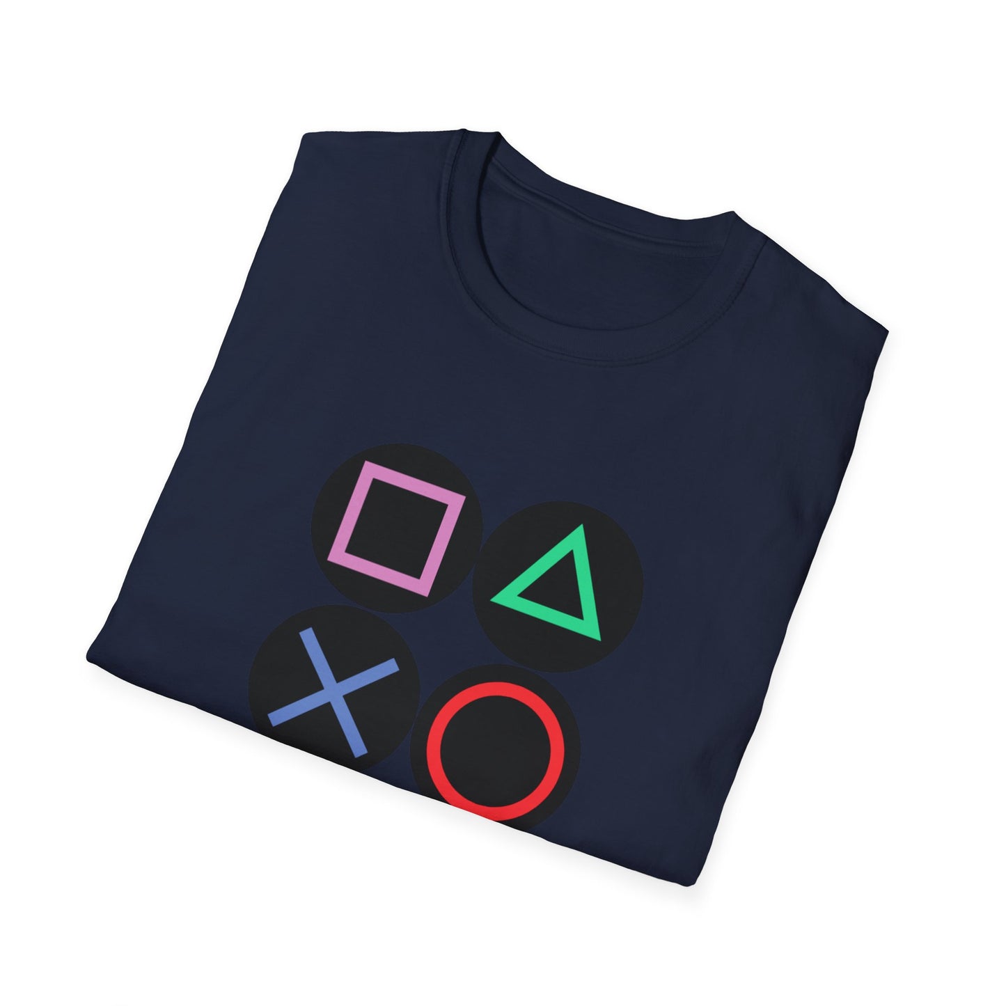 Play Station Buttons Gaming T-Shirt