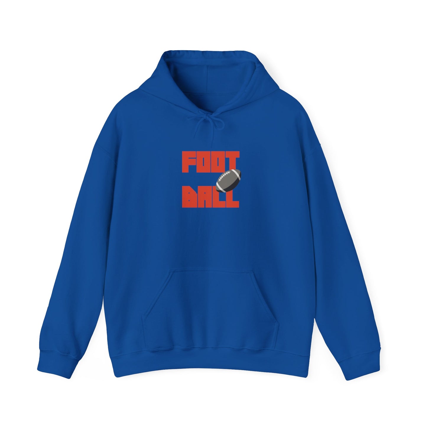 Football Bold Block Lettering Sweatshirt