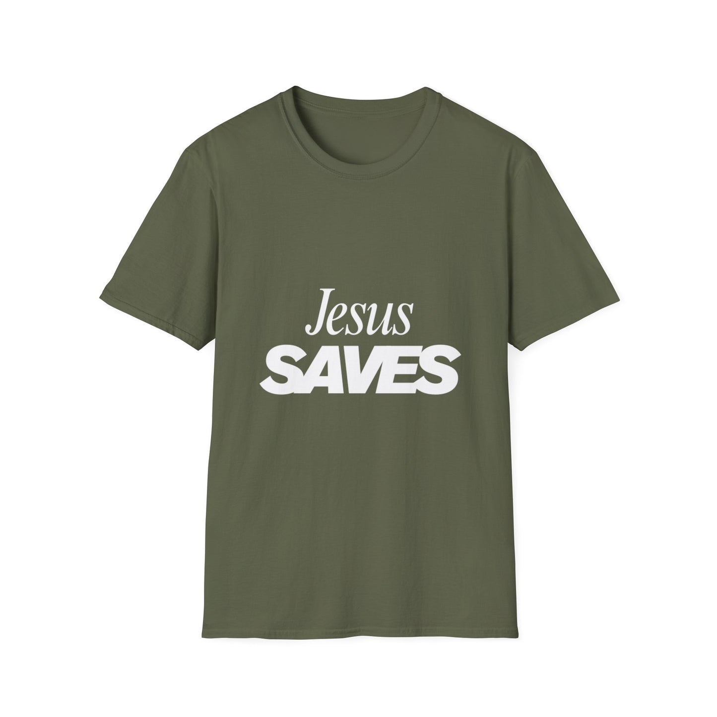 Jesus Saves - Bold Christian T-Shirt