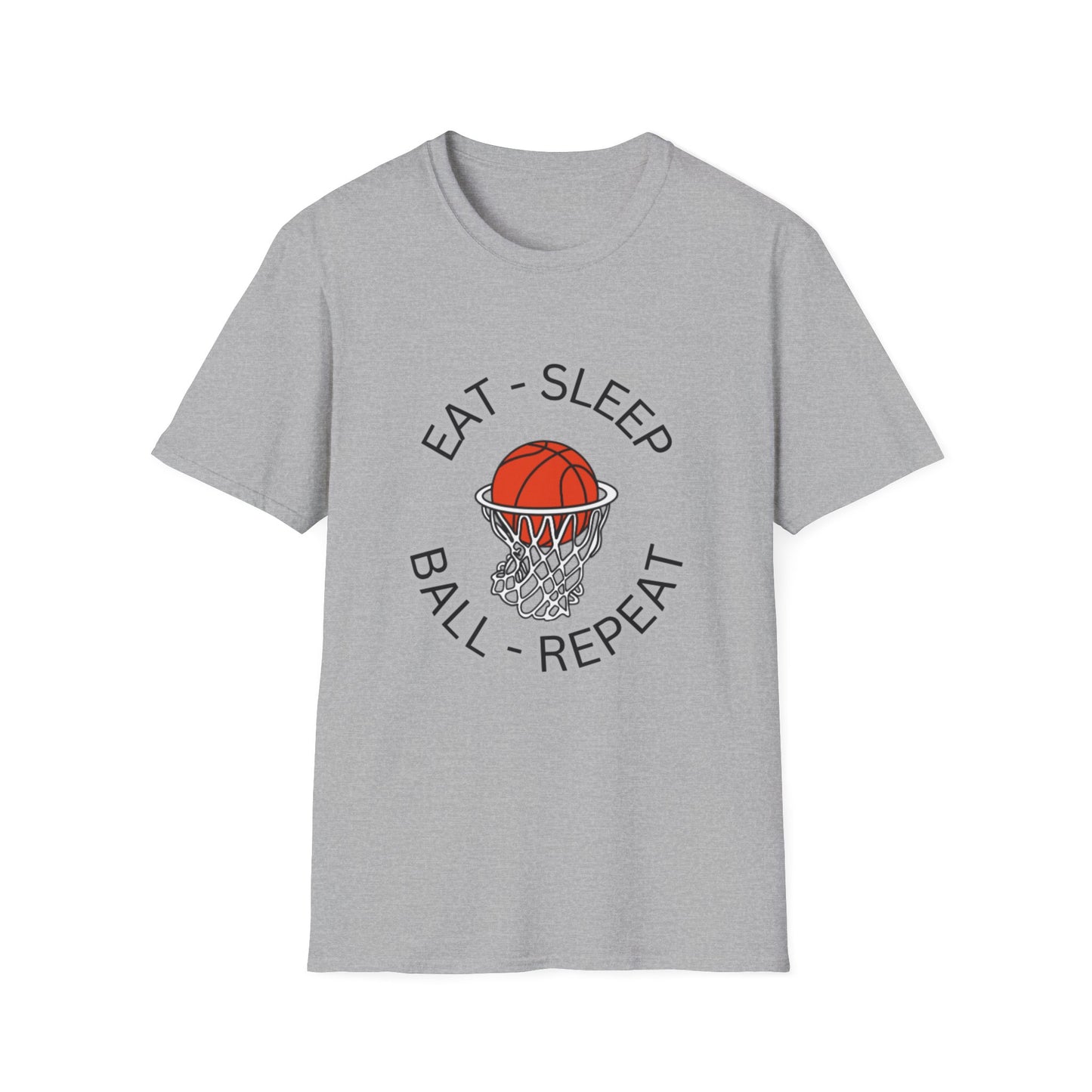 Basketball Eat Sleep Ball Repeat T-Shirt