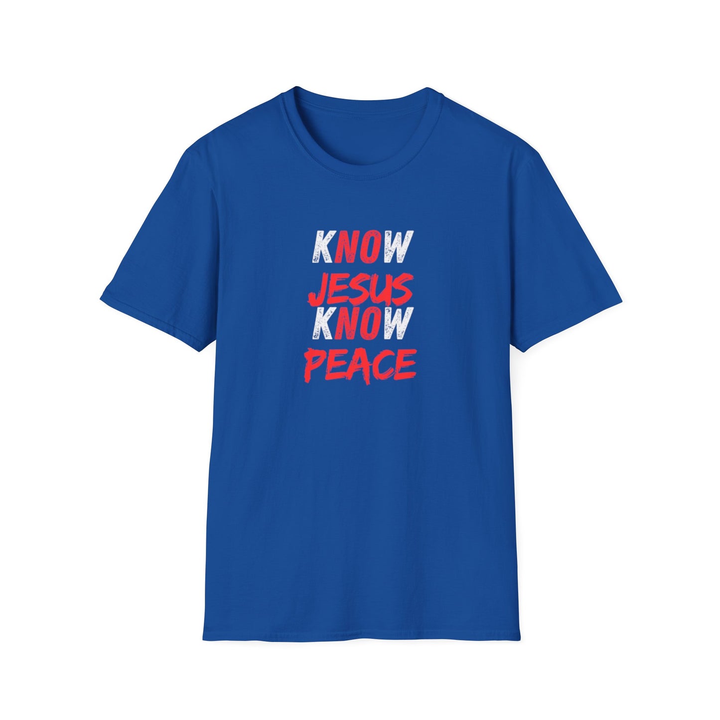 Know Jesus Know Peace Faith T-Shirt