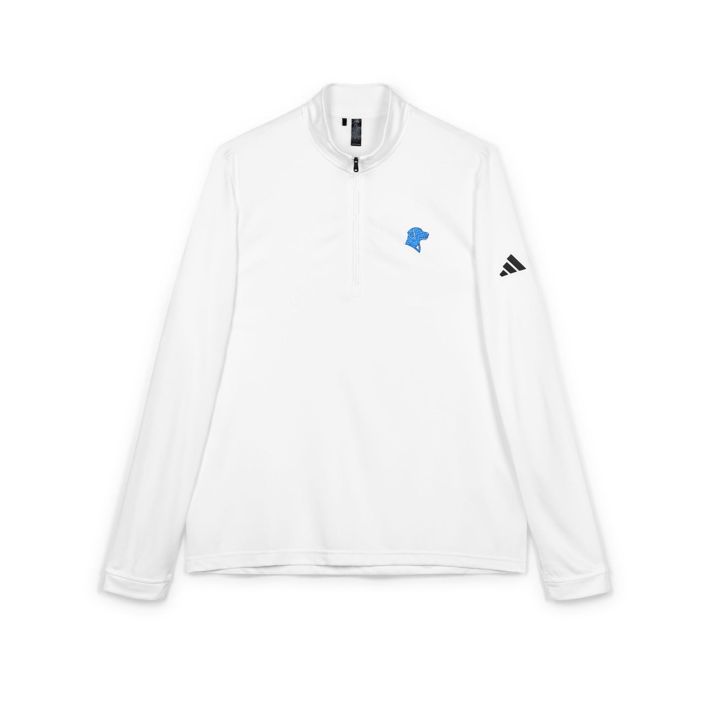 BlueMark Adidas® Embordered Quarter Zip Jacket (Blue Logo)