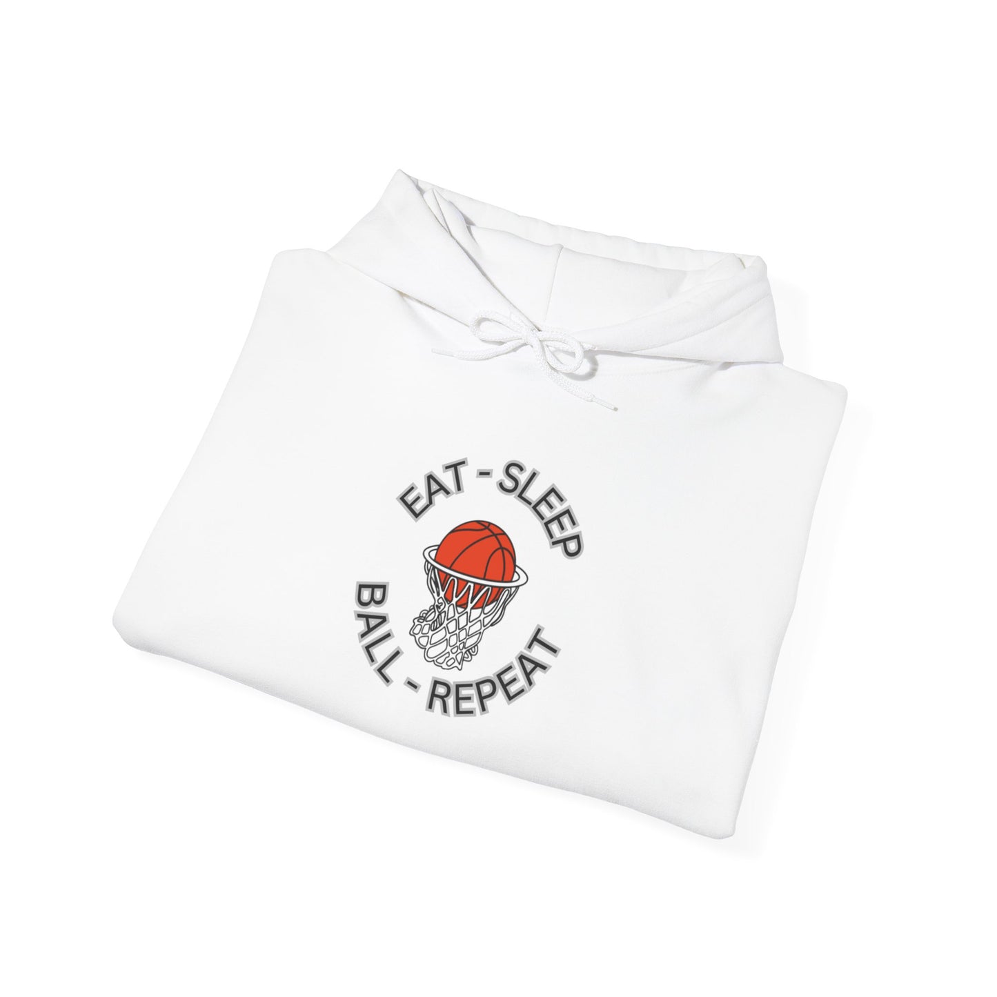 Basketball Eat Sleep Ball Repeat Sweatshirt