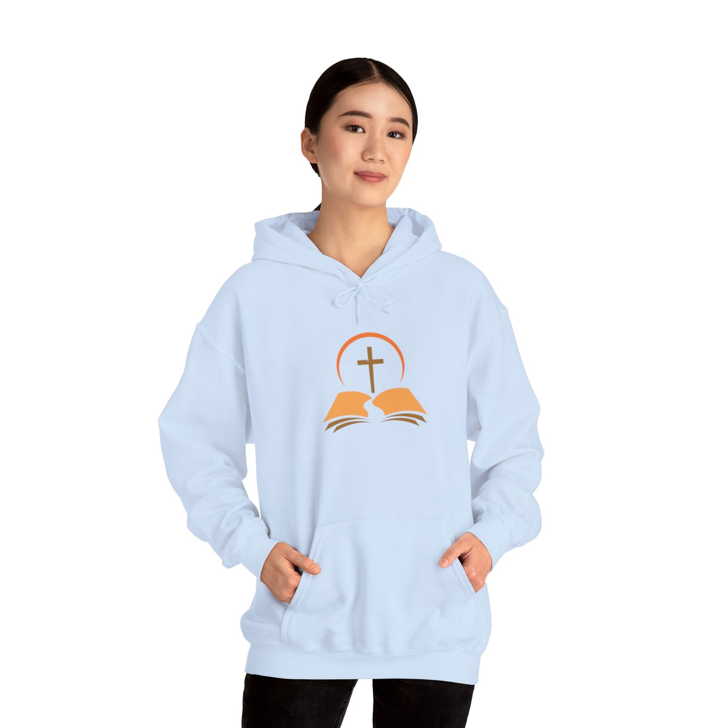 Faith-Inspired Bible Cross Sweatshirt