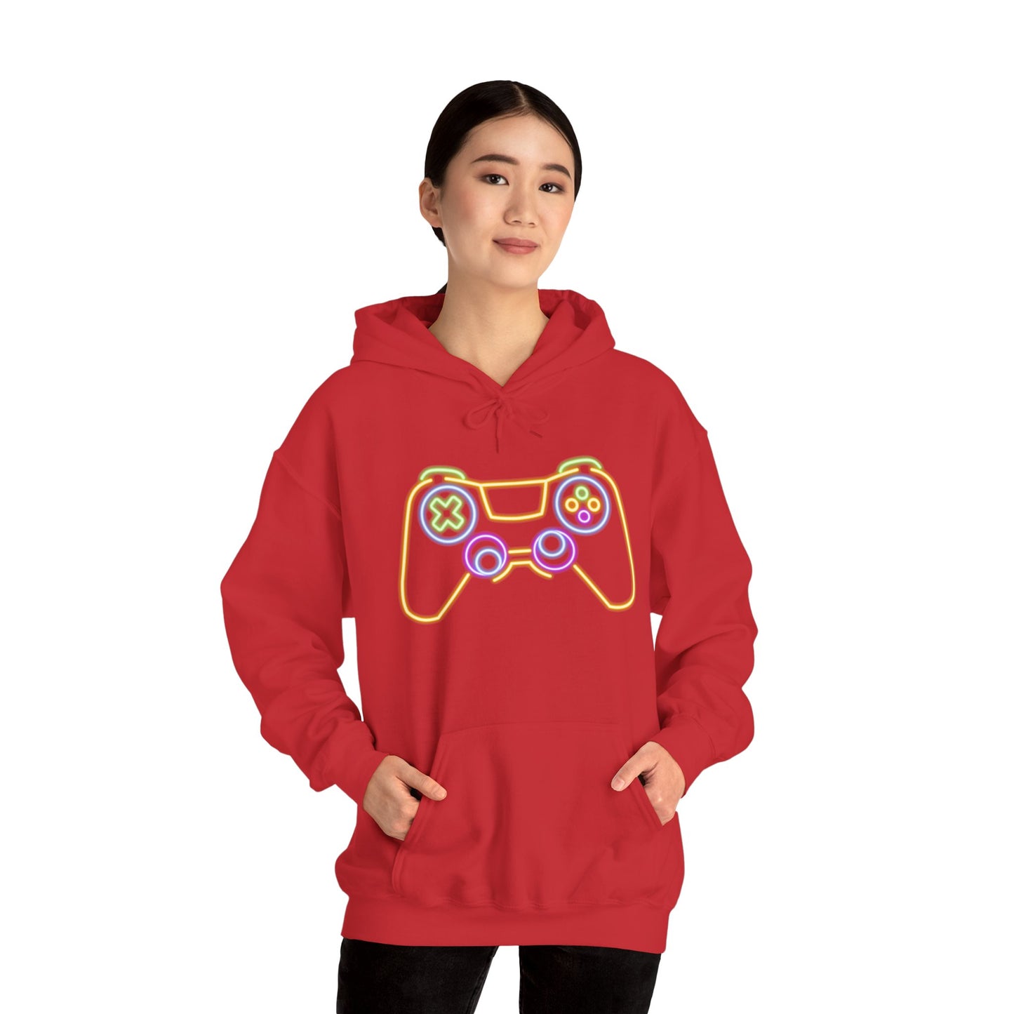 Neon Gaming Controller Sweatshirt