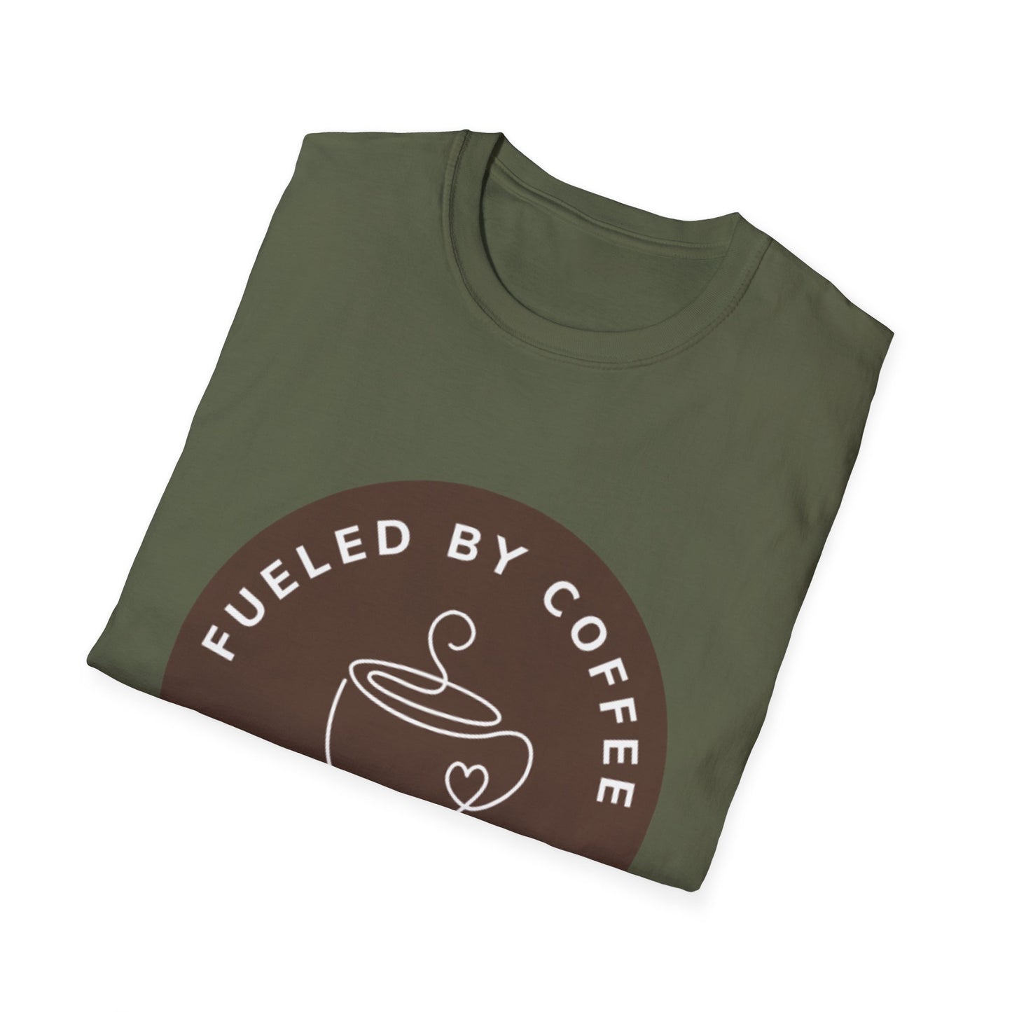 Fueled by Coffee - Coffee Lover T-Shirt