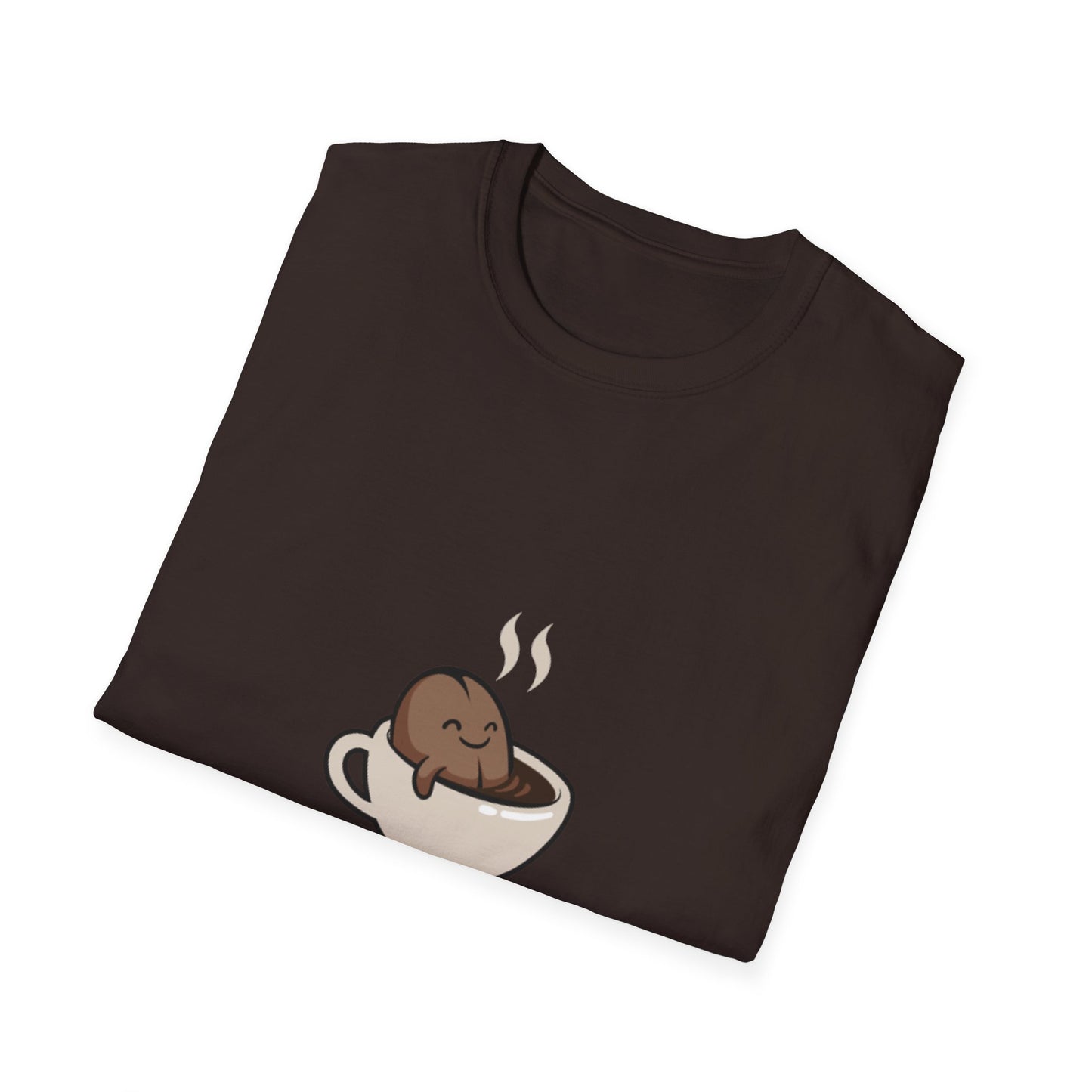 Coffee Time Cute Smiling Cup T-Shirt