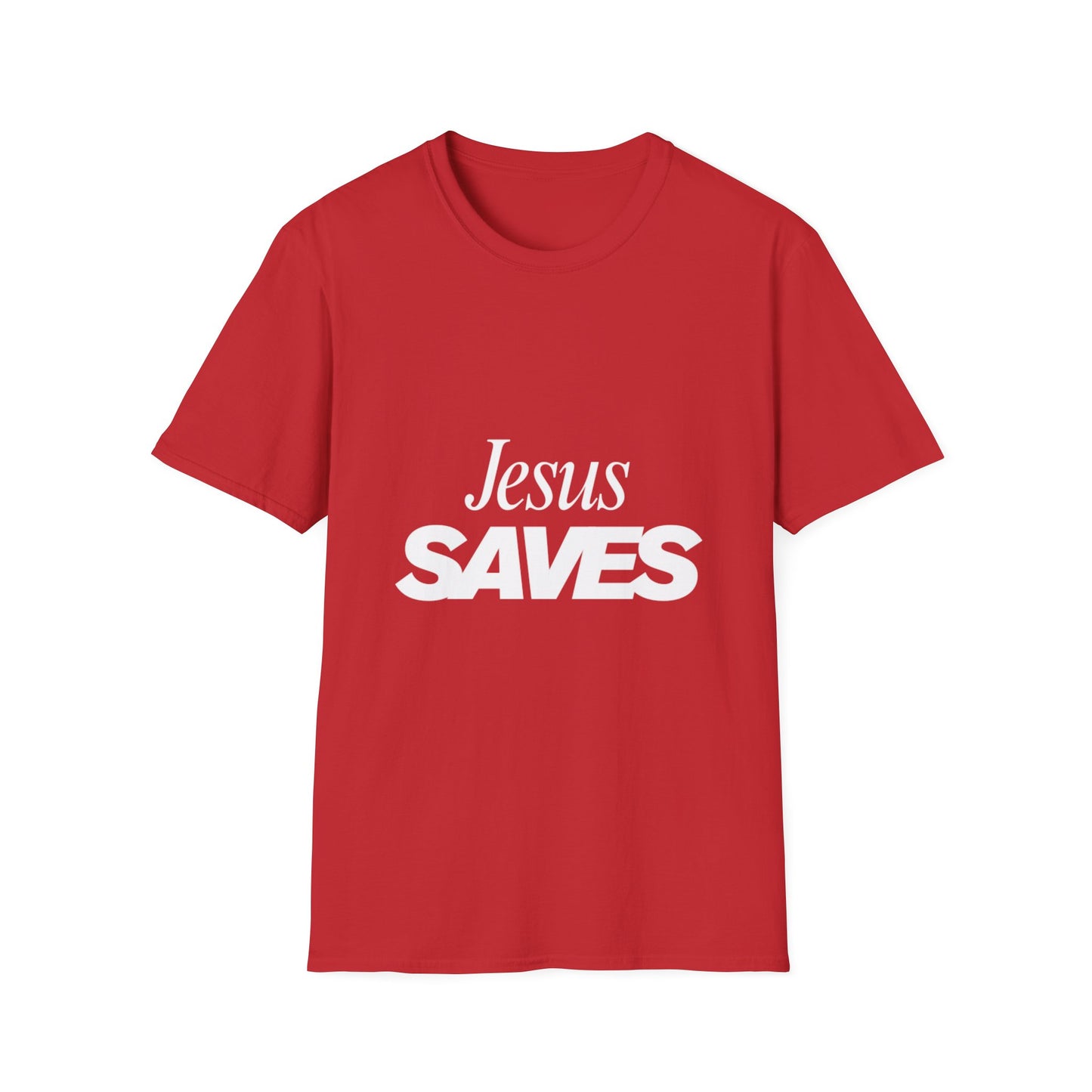 Jesus Saves - Bold Christian T-Shirt