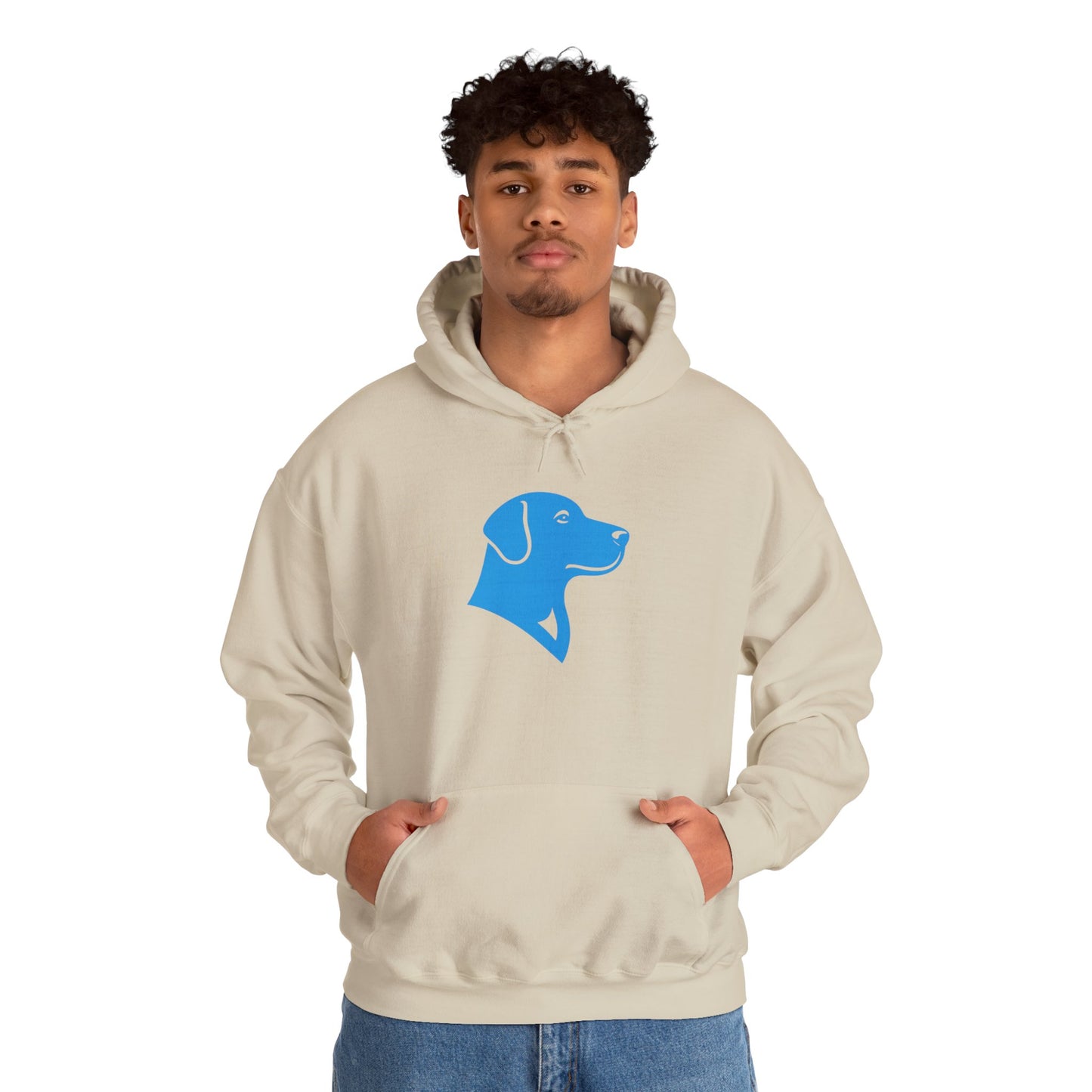 BlueMark Logo Hoodie Sweatshirt (Blue Logo)