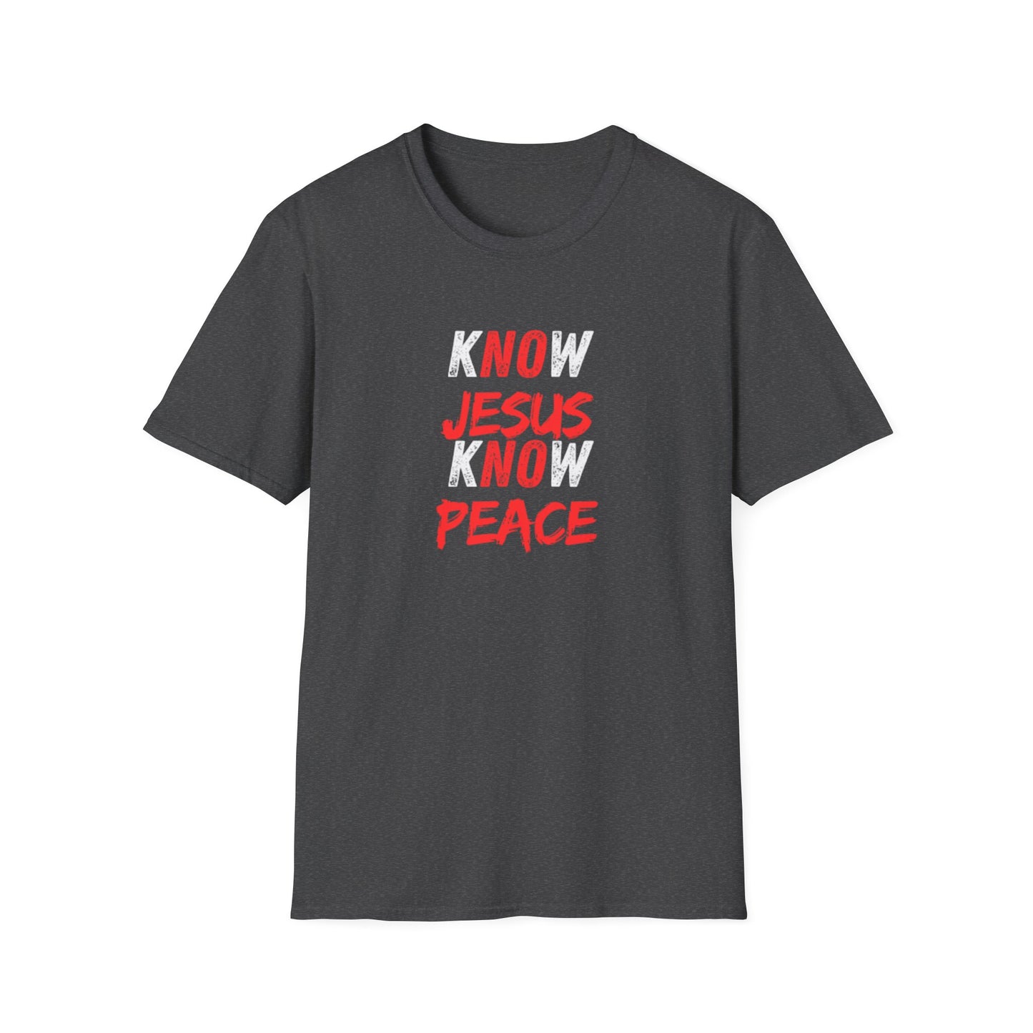 Know Jesus Know Peace Faith T-Shirt