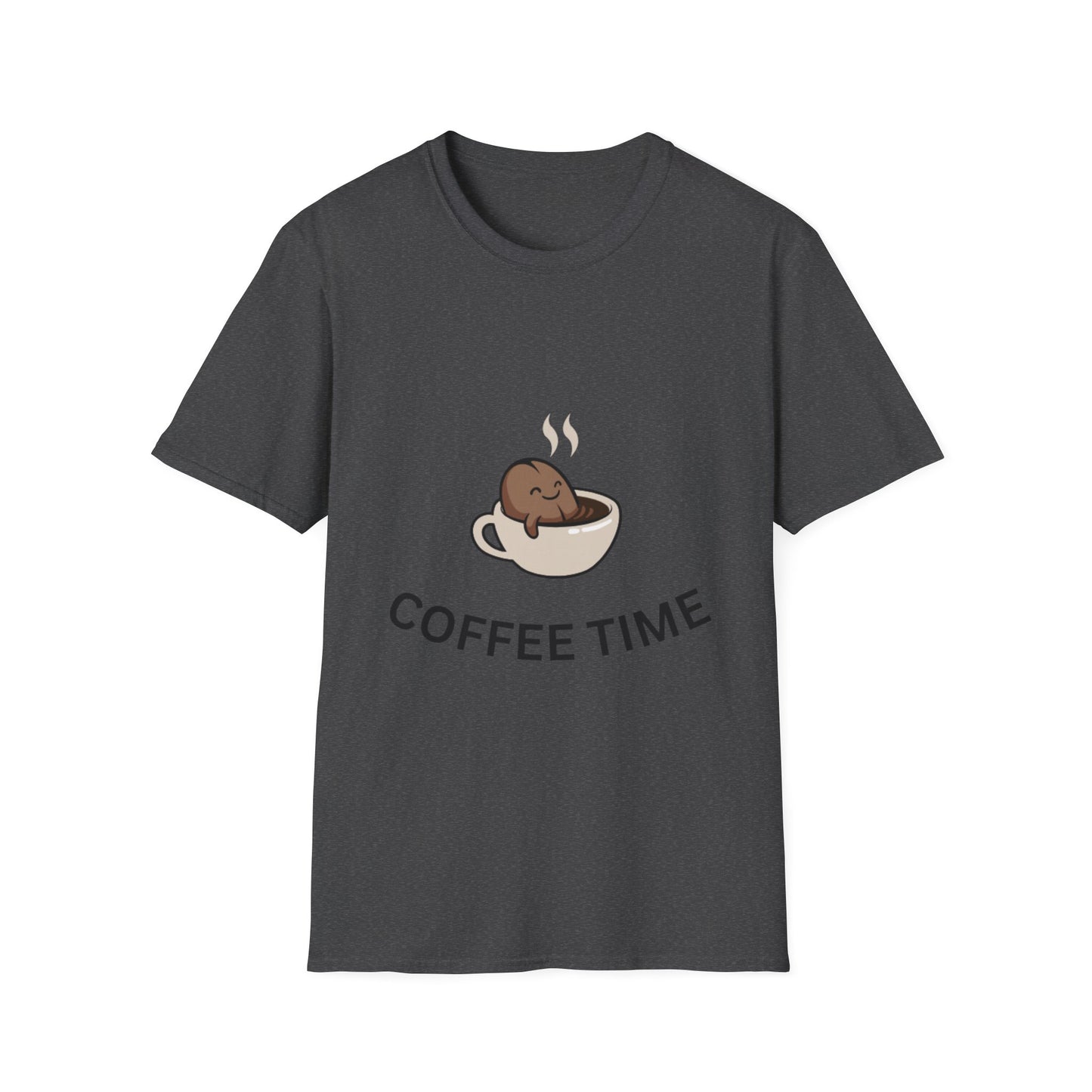 Coffee Time Cute Smiling Cup T-Shirt