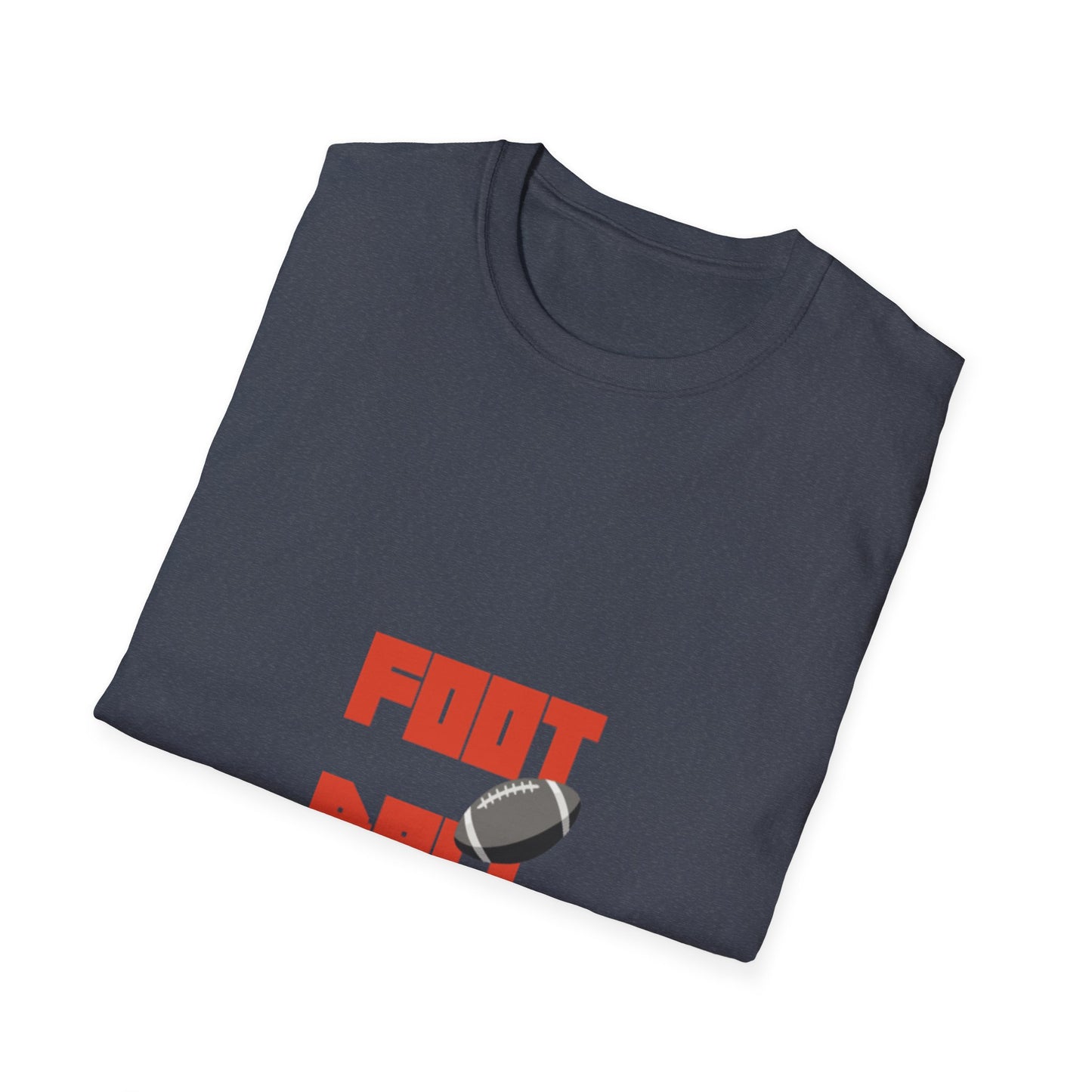 Football Bold Block Lettering T-Shirt