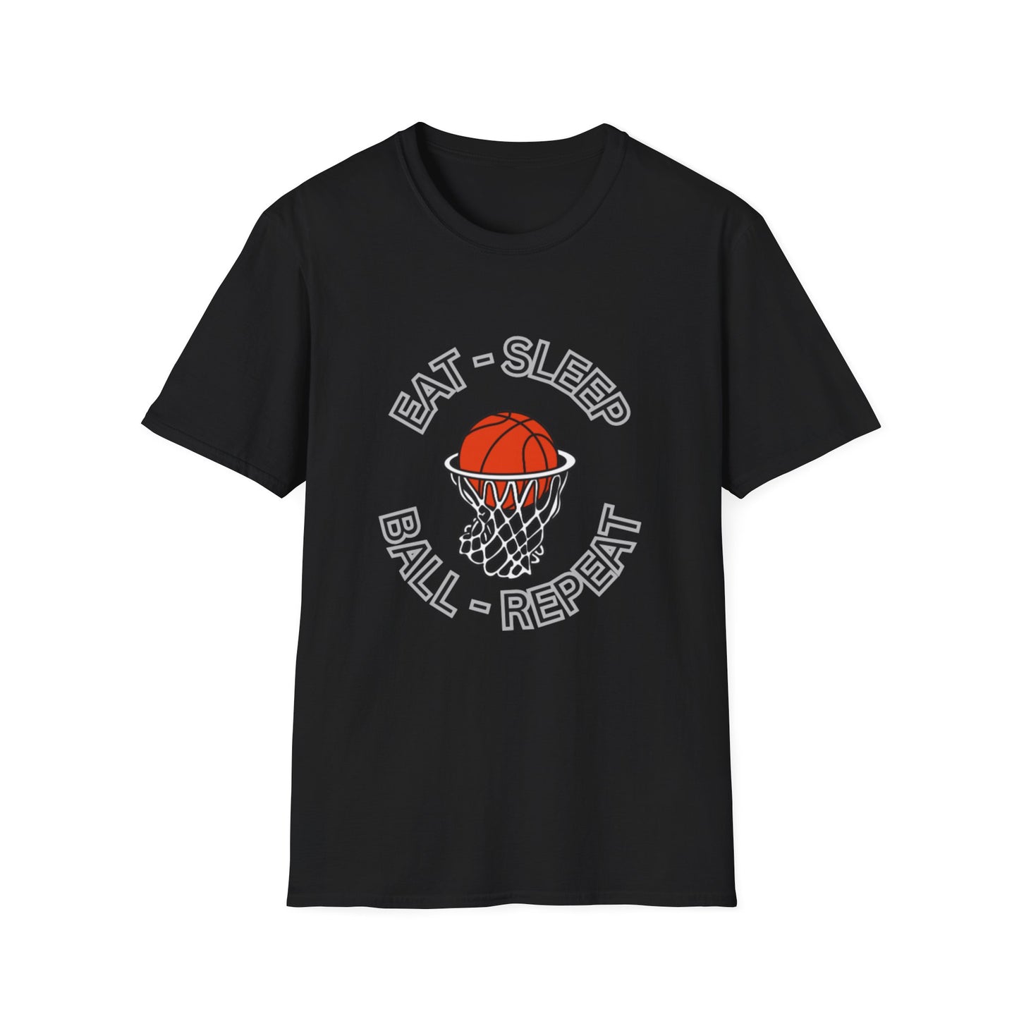 Basketball Eat Sleep Ball Repeat T-Shirt