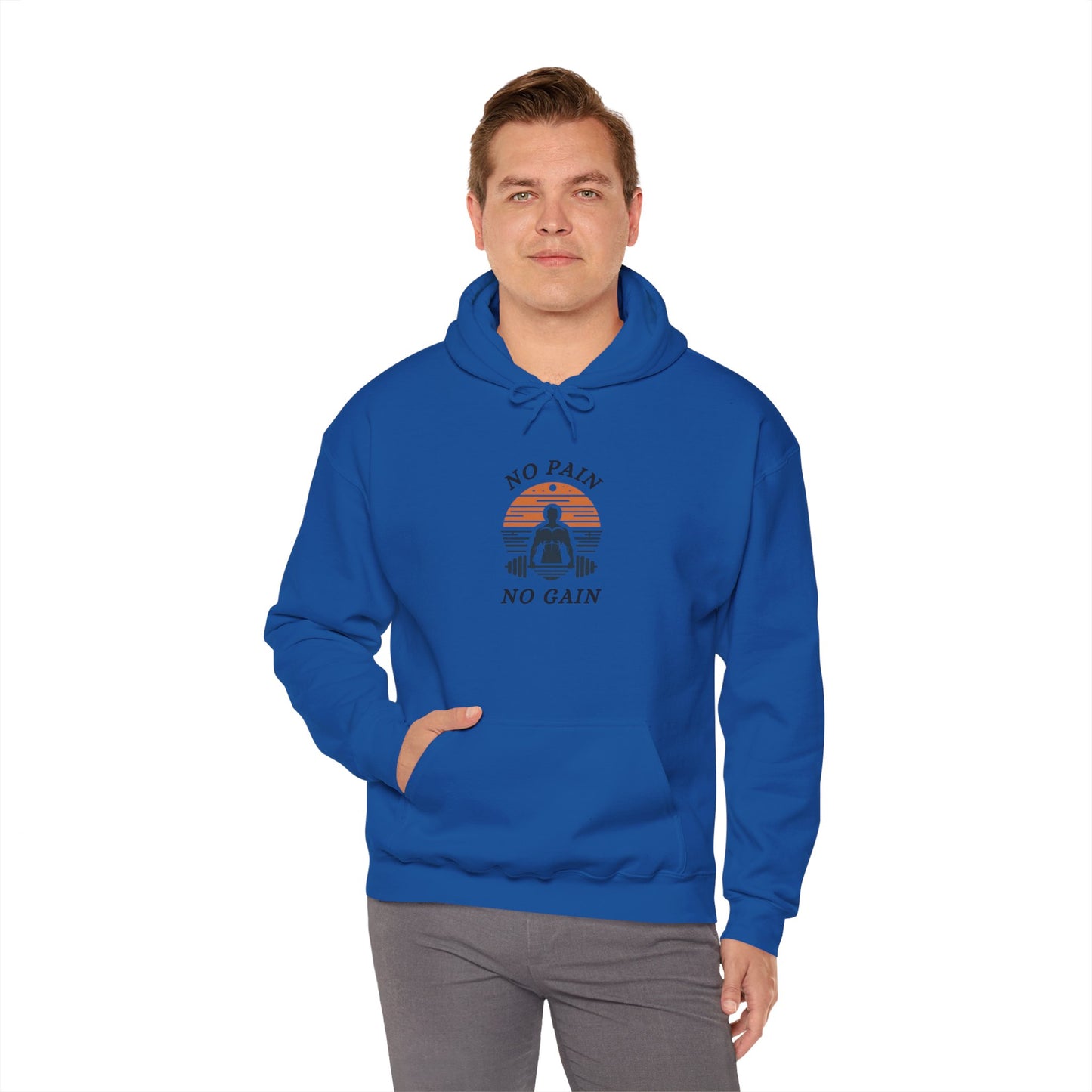 No Pain No Gain Motivational Sweatshirt