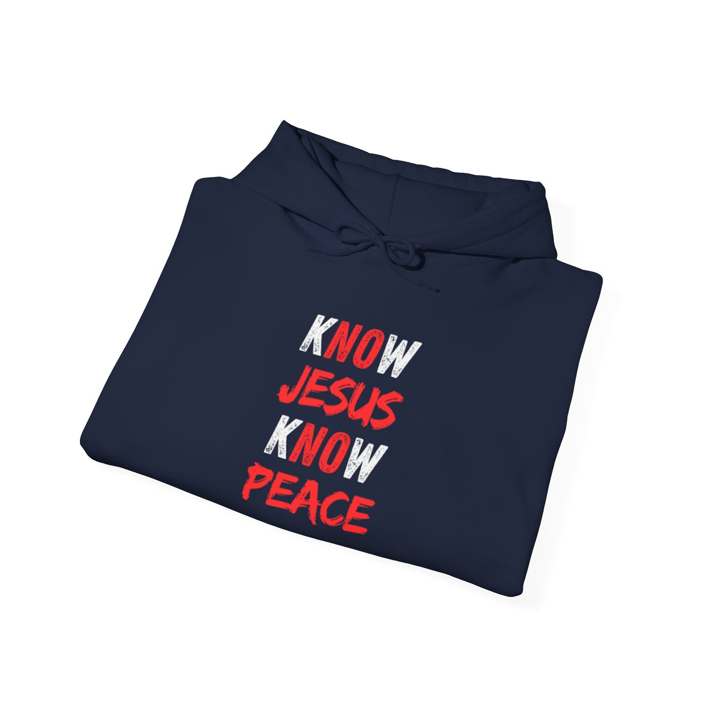 Know Jesus Know Peace Faith Sweatshirt