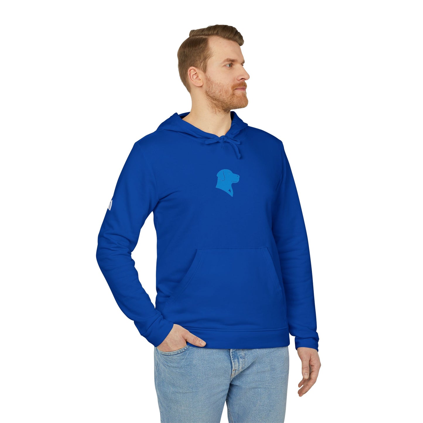 BlueMark Adidas Fleece Sweatshirt (Blue Logo)