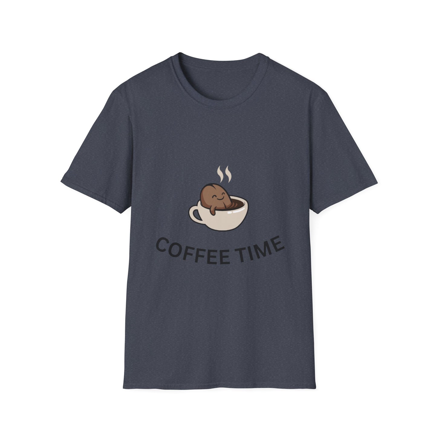 Coffee Time Cute Smiling Cup T-Shirt