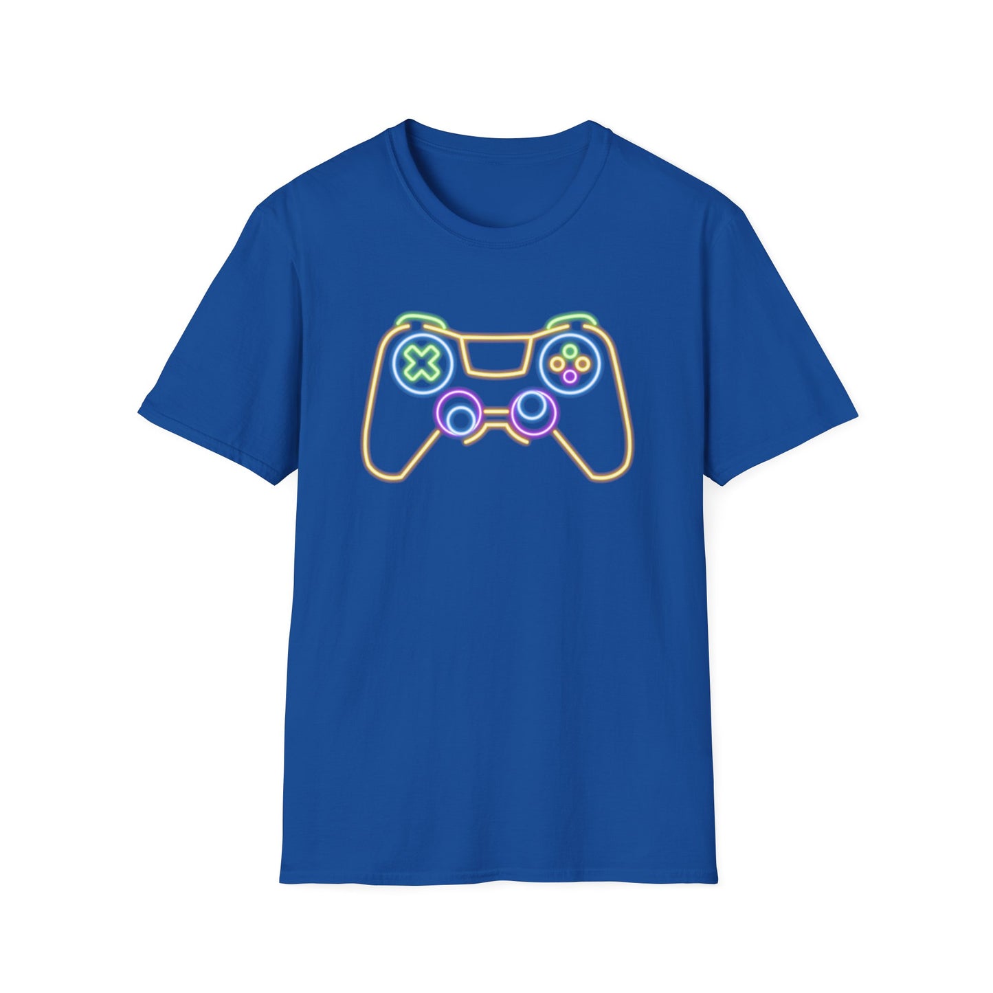 Neon Gaming Controller T-Shirt