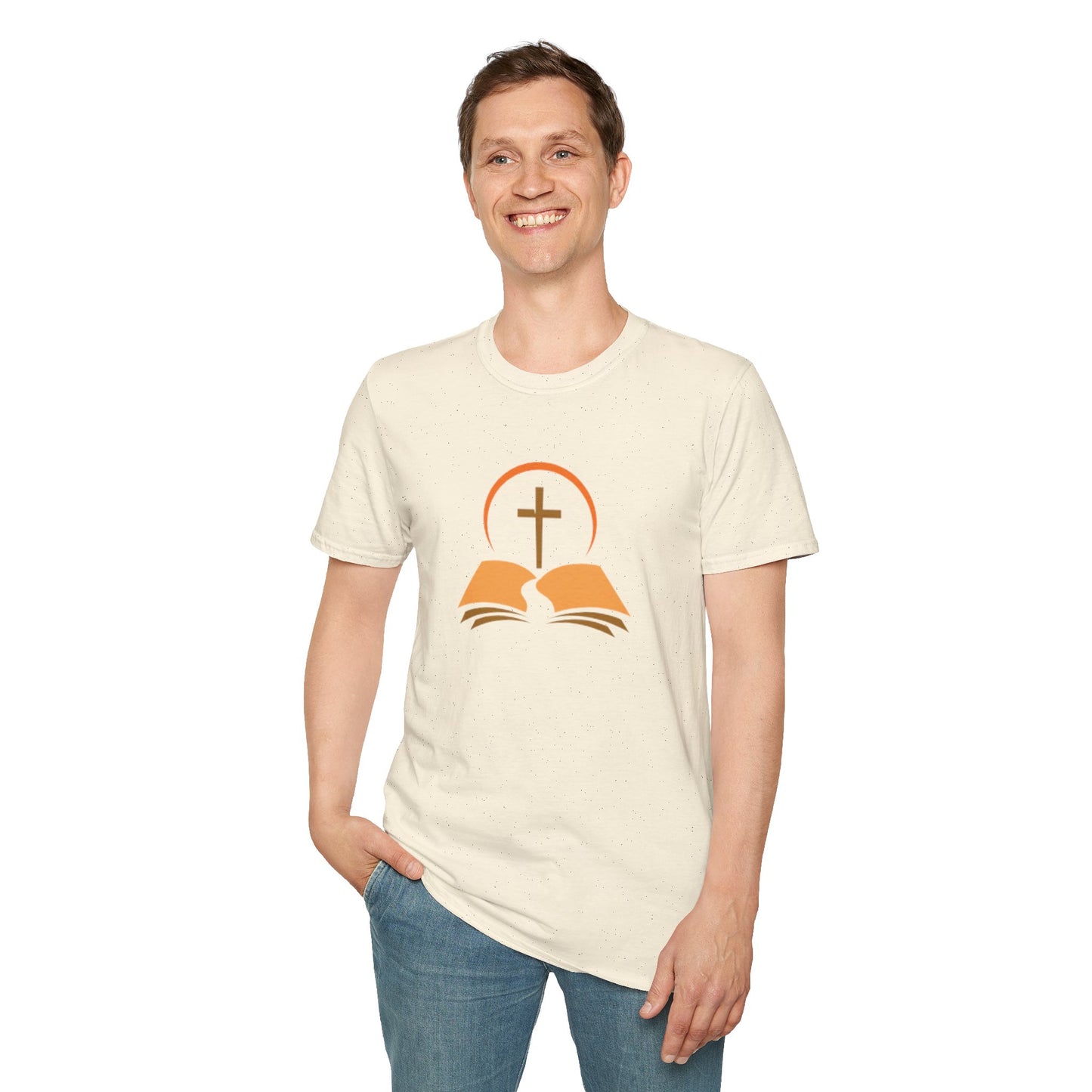 Faith-Inspired Bible Cross T-Shirt