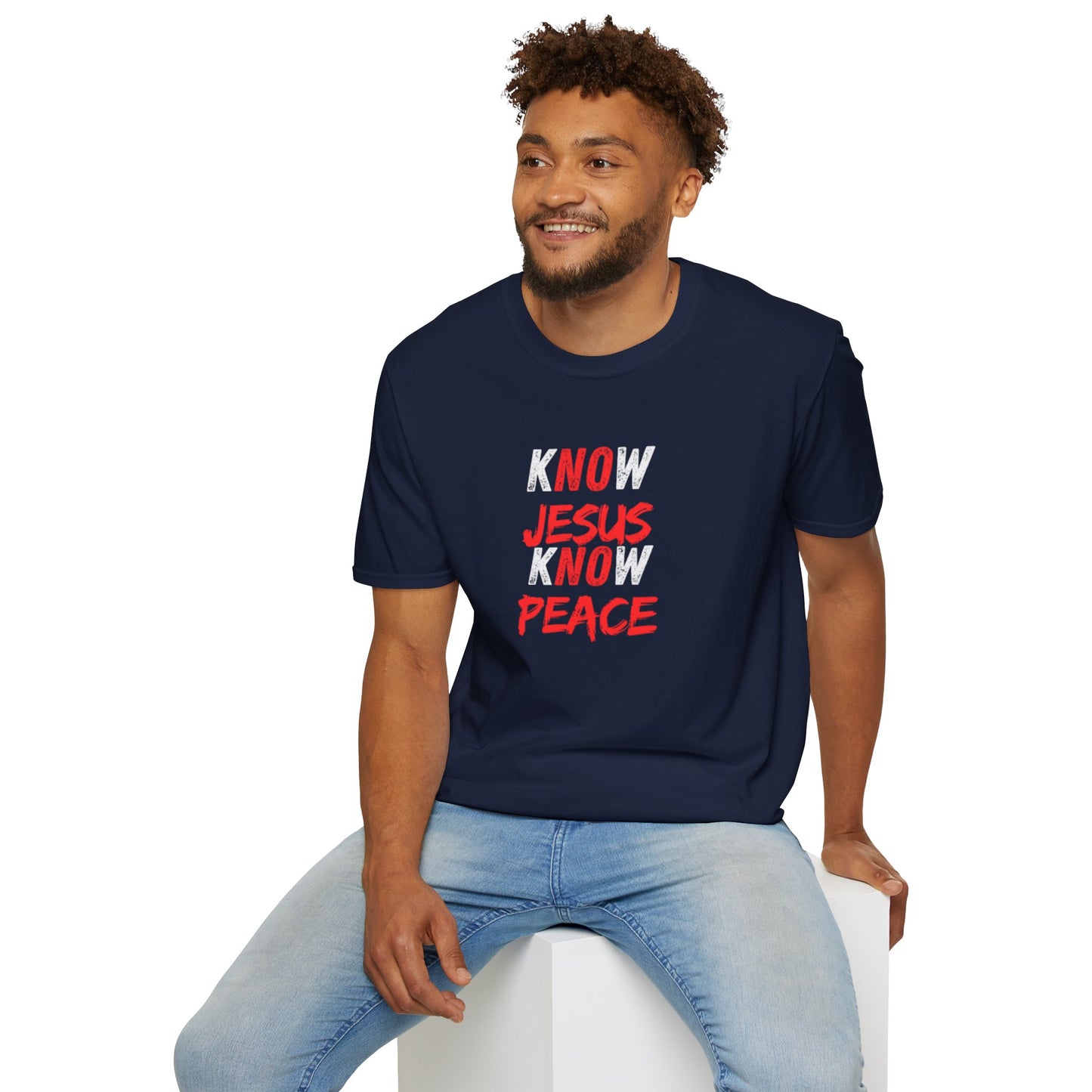 Know Jesus Know Peace Faith T-Shirt
