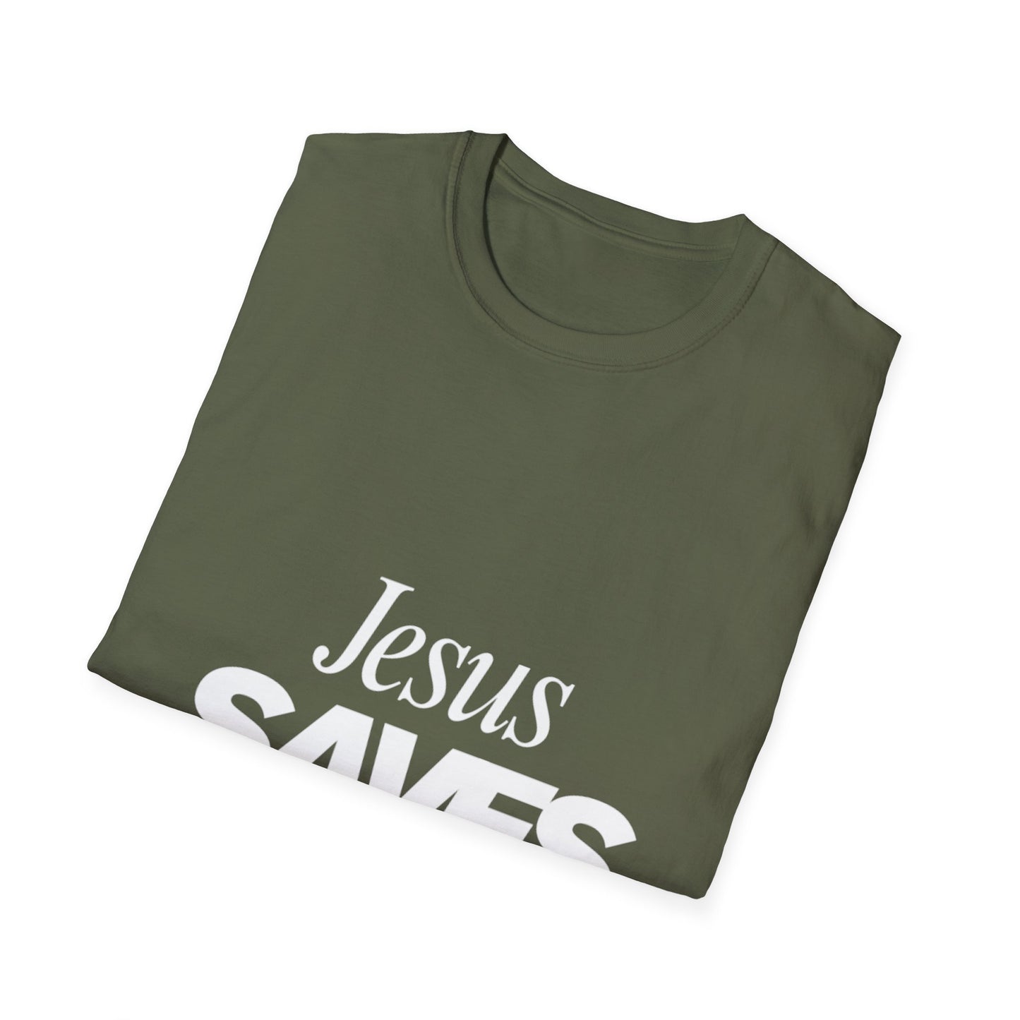 Jesus Saves - Bold Christian T-Shirt