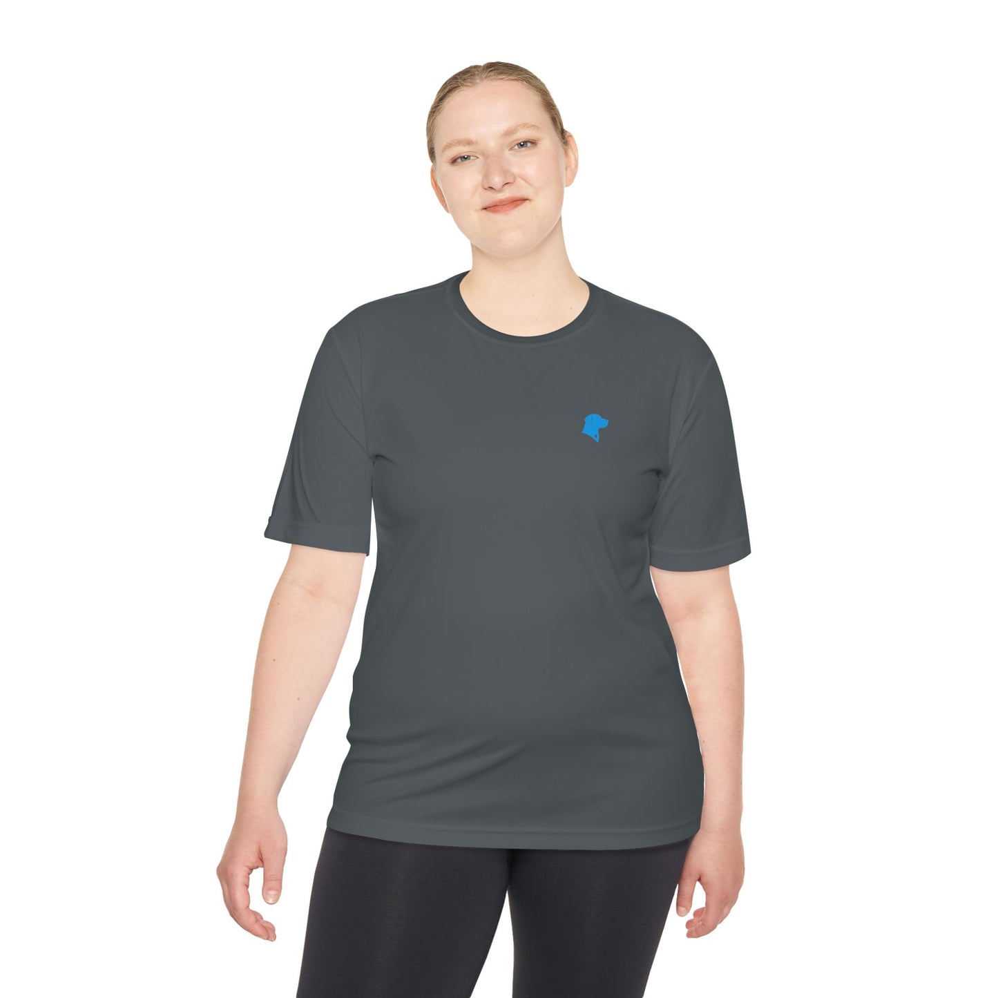 BlueMark Athletic Moisture Wicking T-Shirt (Blue Logo)