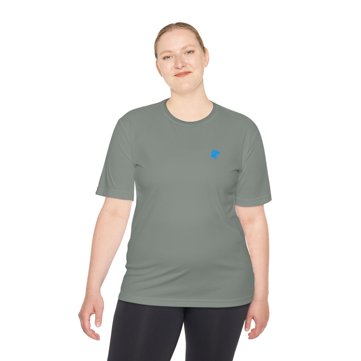 BlueMark Athletic Moisture Wicking T-Shirt (Blue Logo)