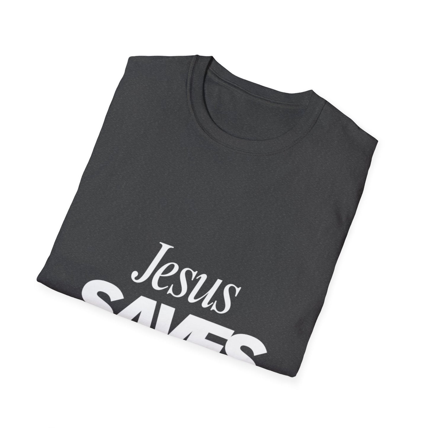 Jesus Saves - Bold Christian T-Shirt