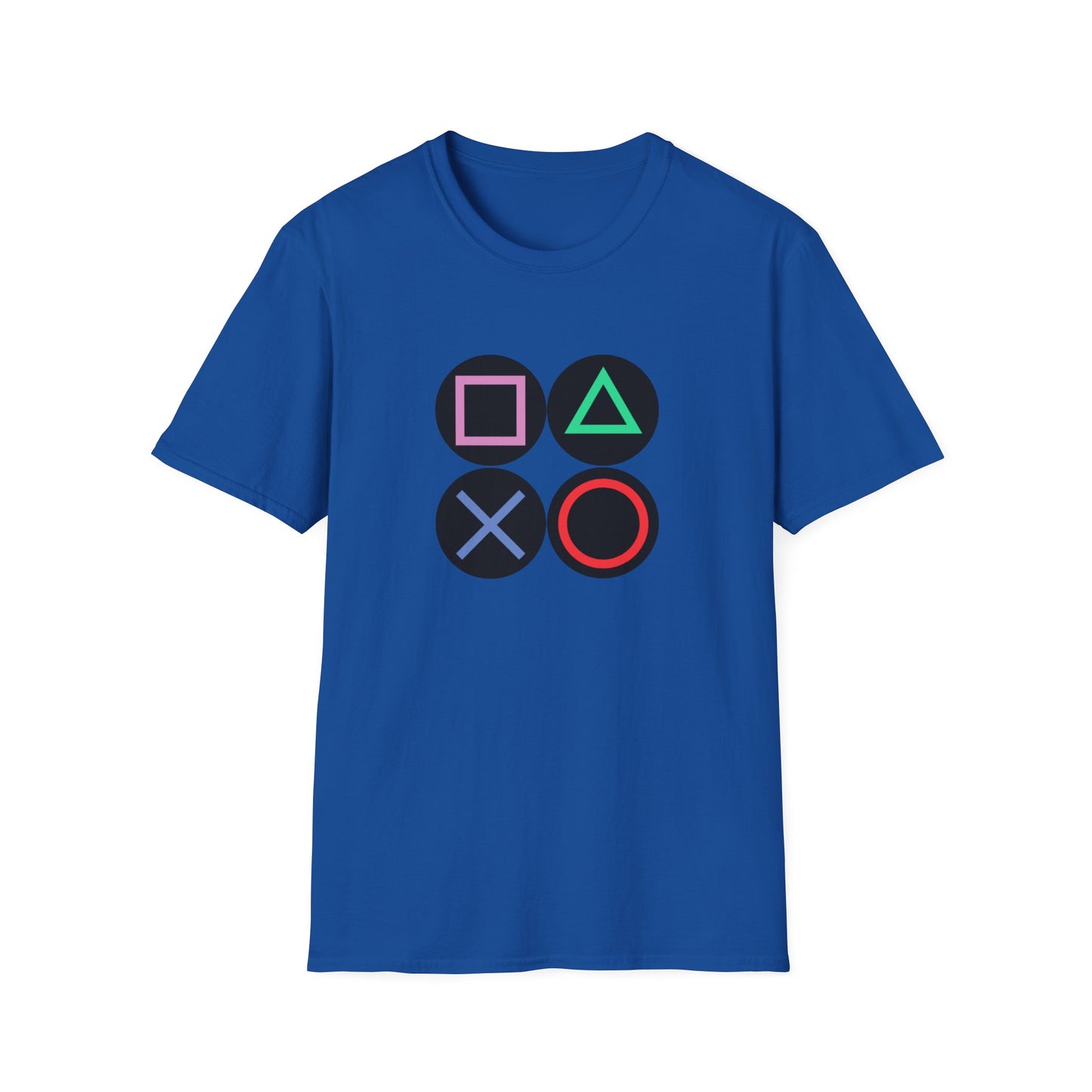 Play Station Buttons Gaming T-Shirt