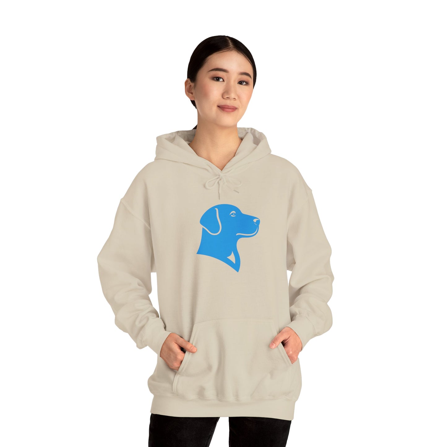 BlueMark Logo Hoodie Sweatshirt (Blue Logo)