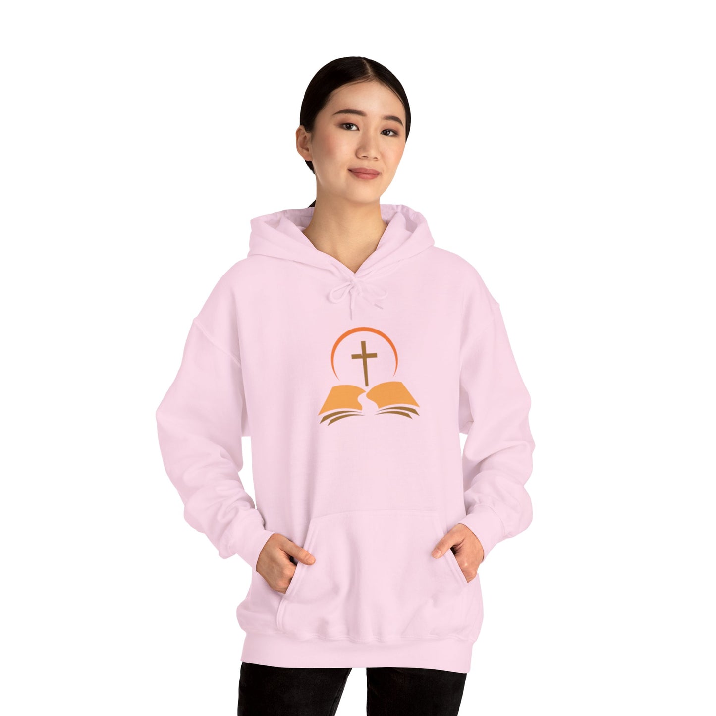 Faith-Inspired Bible Cross Sweatshirt