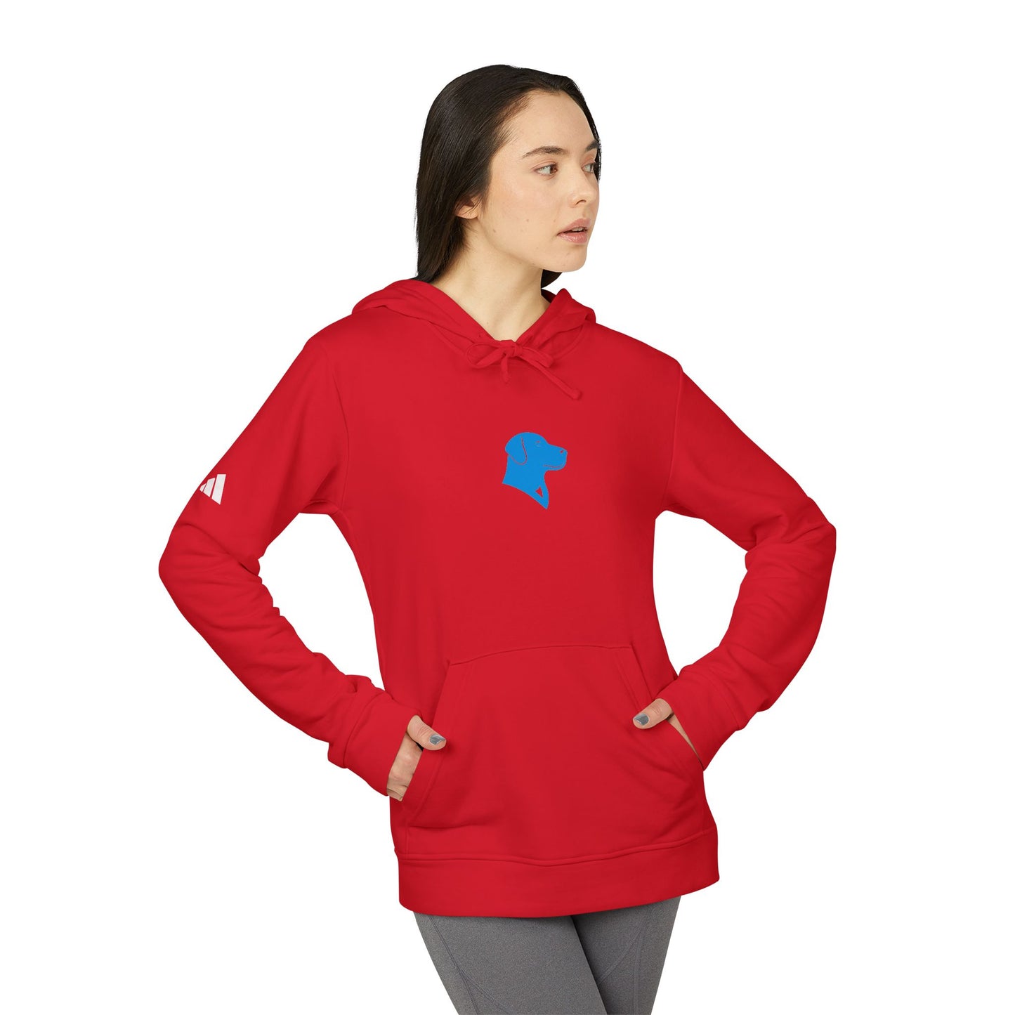 BlueMark Adidas Fleece Sweatshirt (Blue Logo)