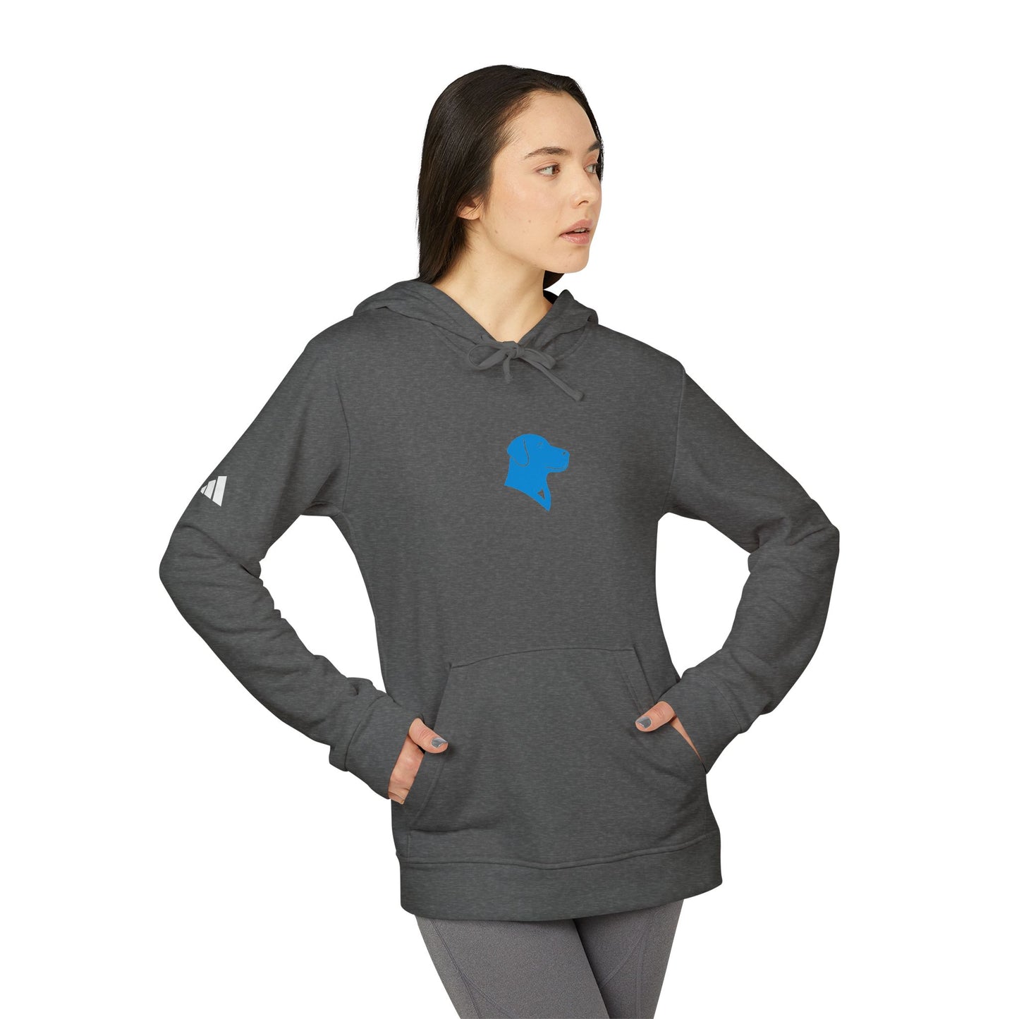 BlueMark Adidas Fleece Sweatshirt (Blue Logo)