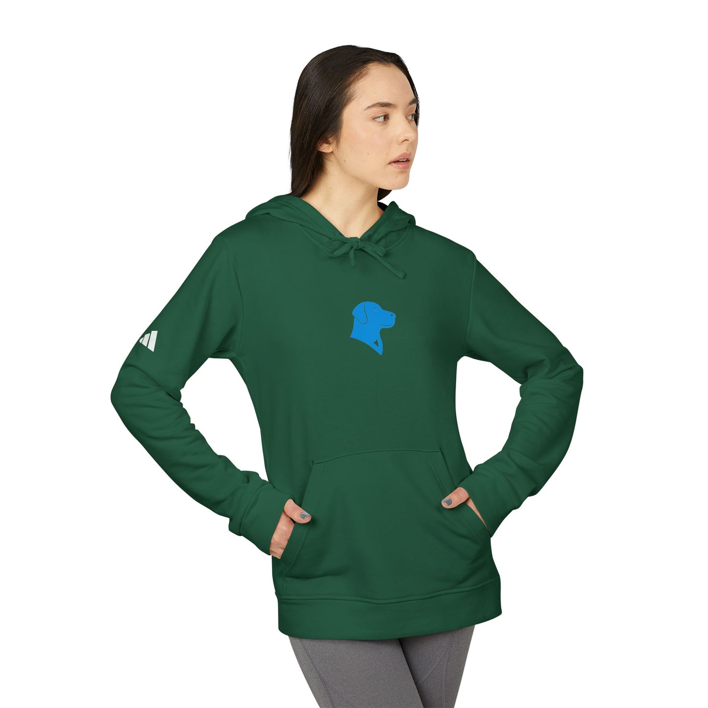 BlueMark Adidas Fleece Sweatshirt (Blue Logo)
