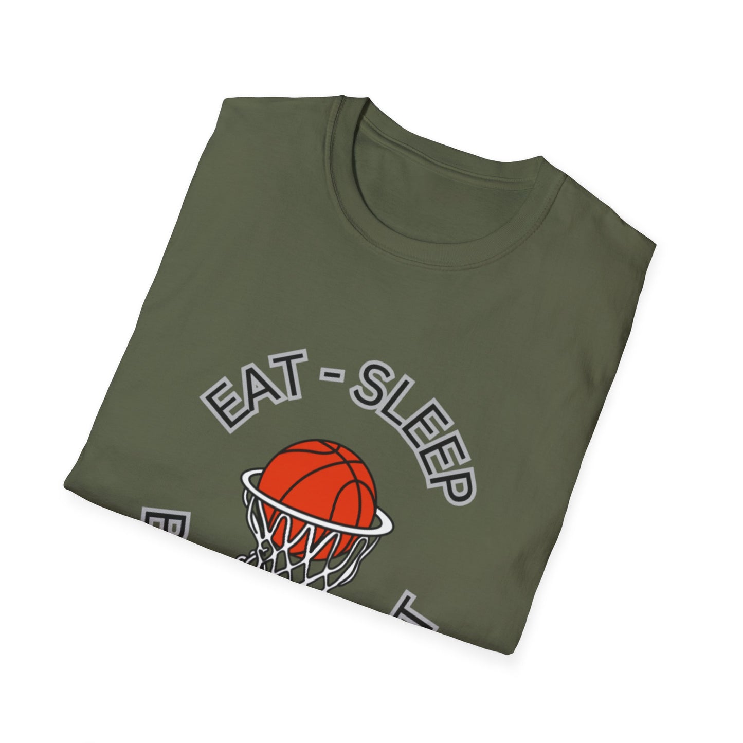 Basketball Eat Sleep Ball Repeat T-Shirt