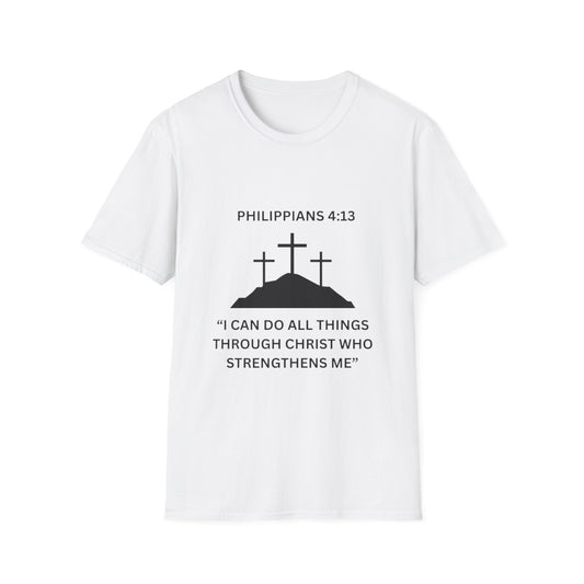 Christian Faith Philippians 4:13 T-Shirt