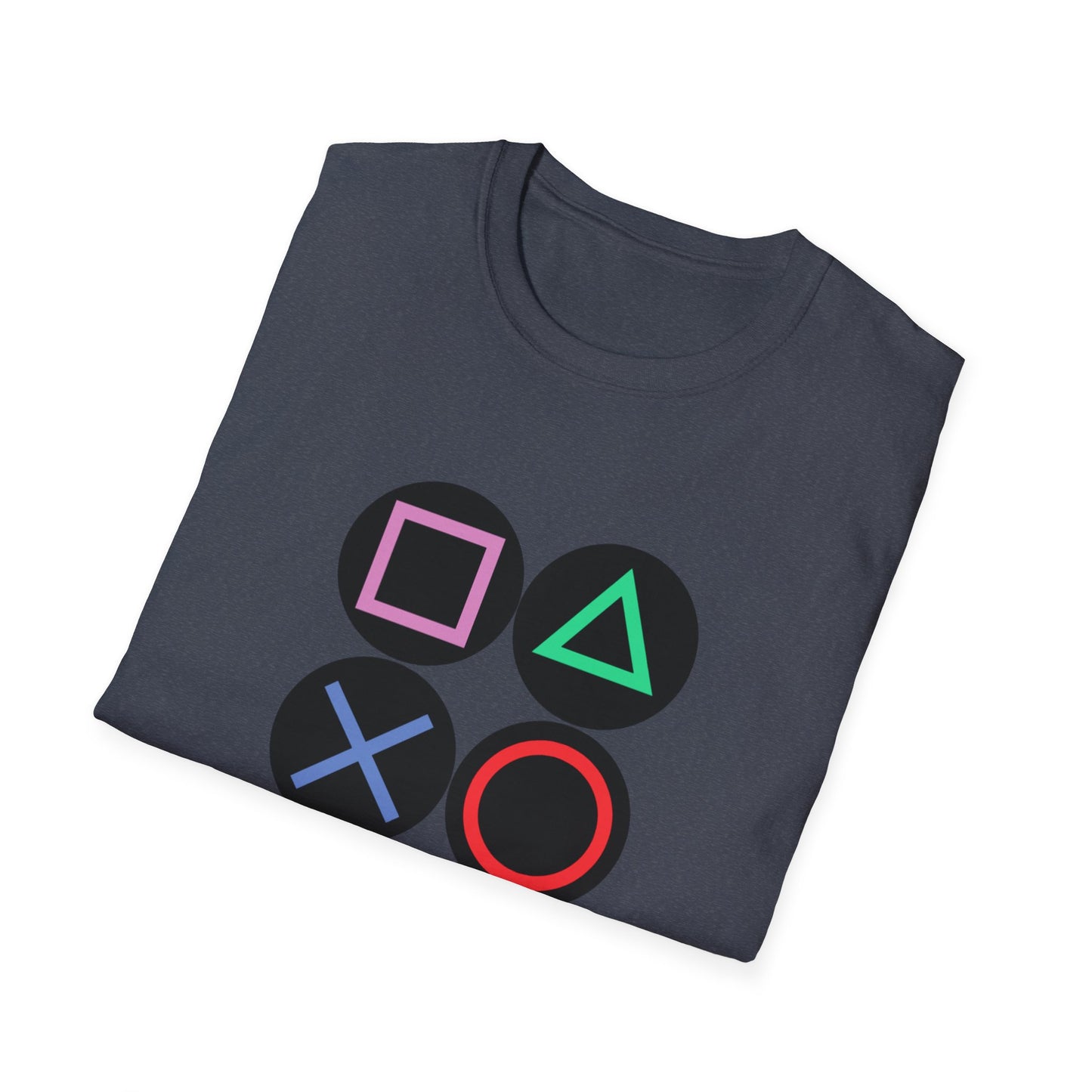 Play Station Buttons Gaming T-Shirt