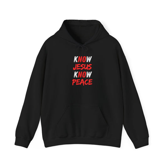 Know Jesus Know Peace Faith Sweatshirt