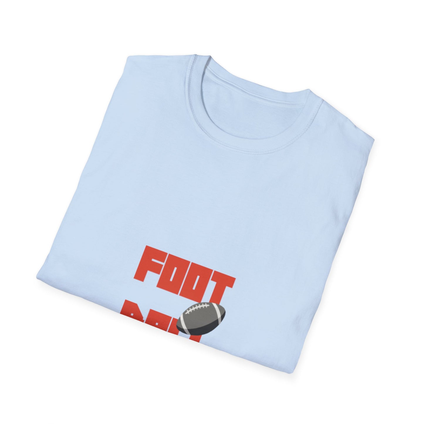 Football Bold Block Lettering T-Shirt